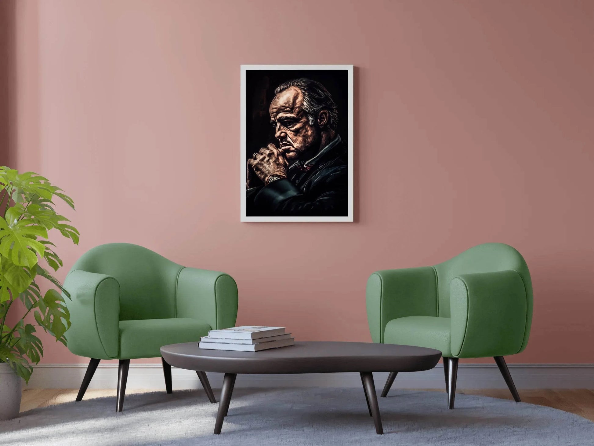 The Godfather - Don Vito Corleone Wall Art - beink online art store