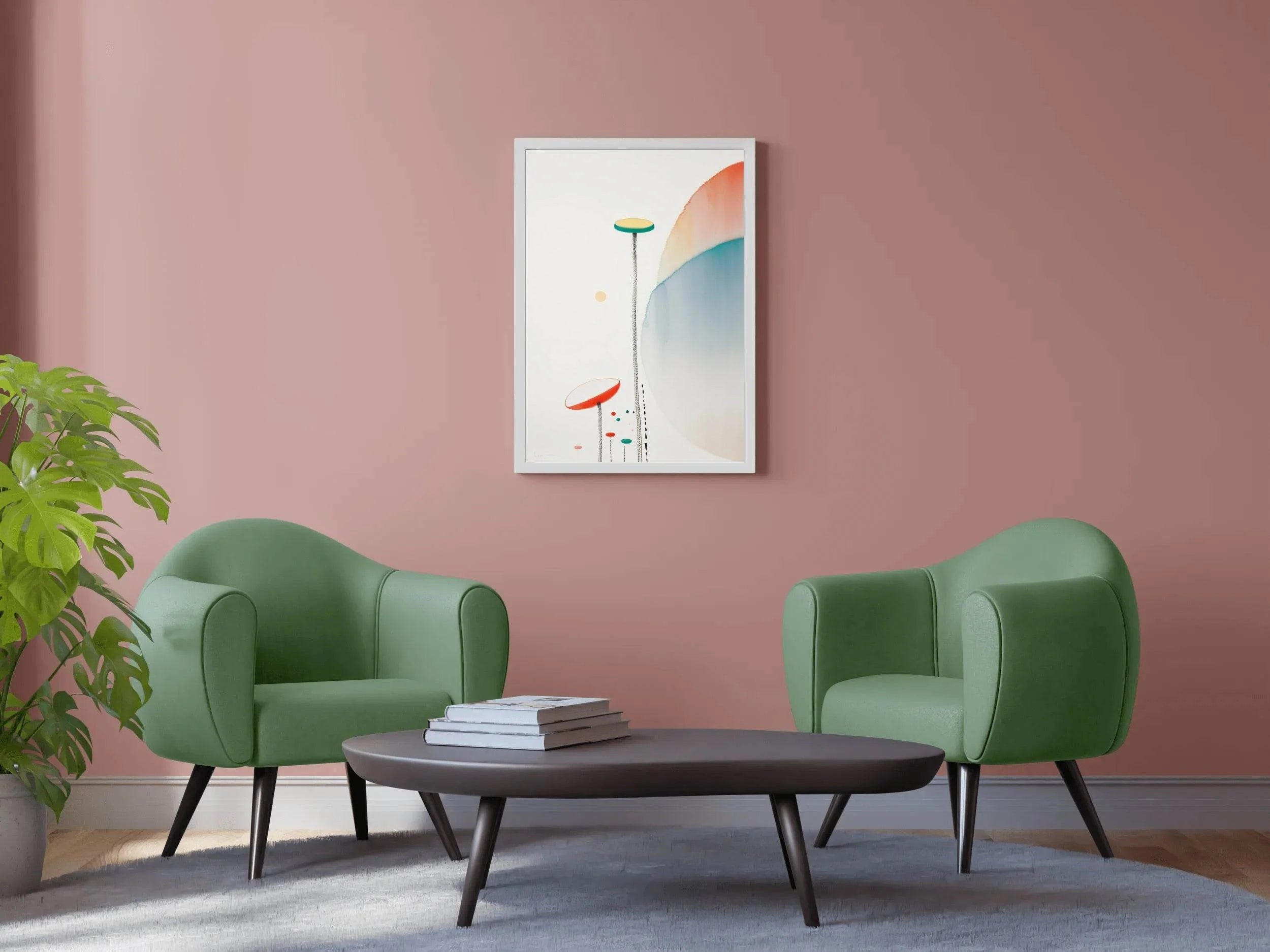 Creative Shapes Abstract Wall Art - beink online art store
