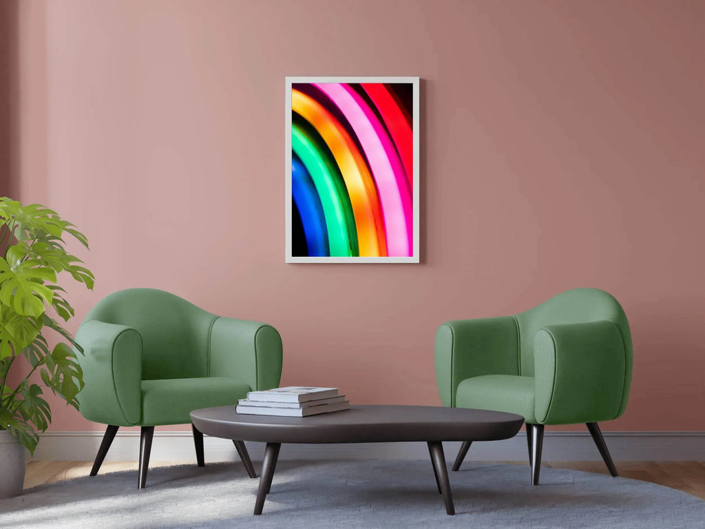 Multicolor Lines Abstract Wall Art - beink online art store
