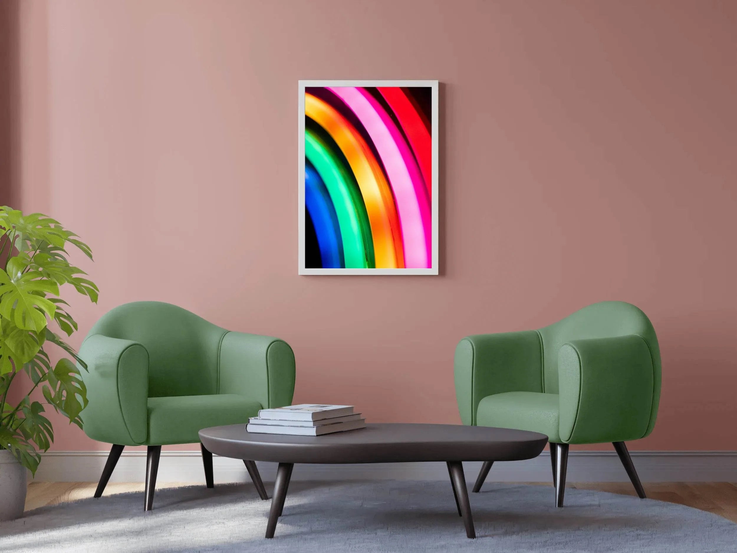 Multicolor Lines Abstract Wall Art - beink online art store