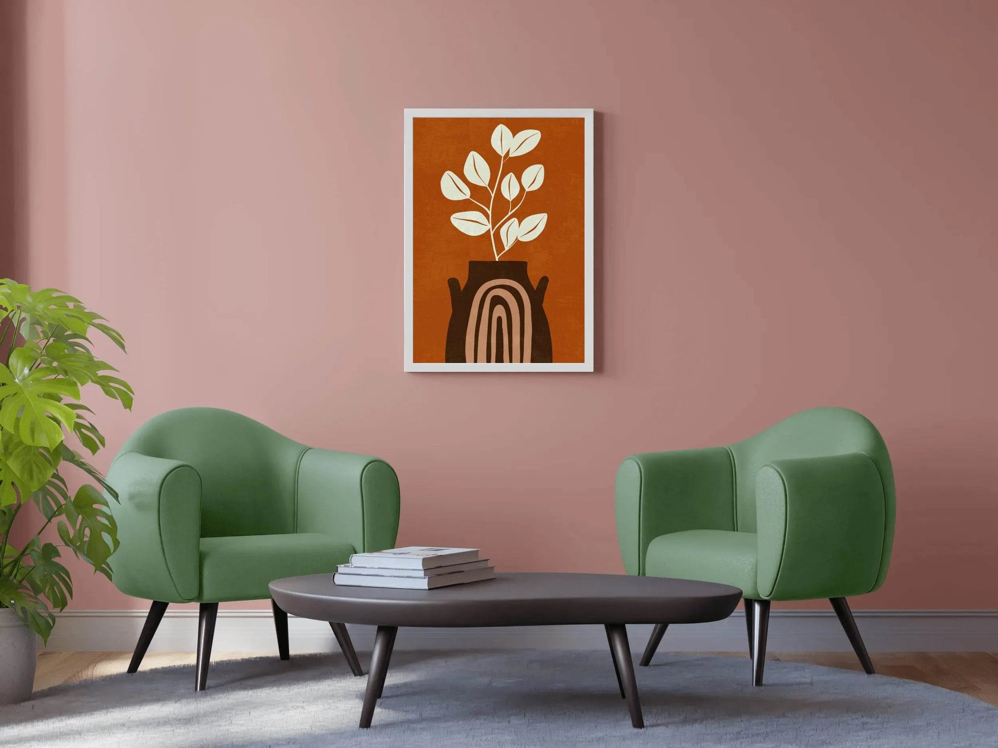 Boho Fantasy Vase Wall Art - beink online art store