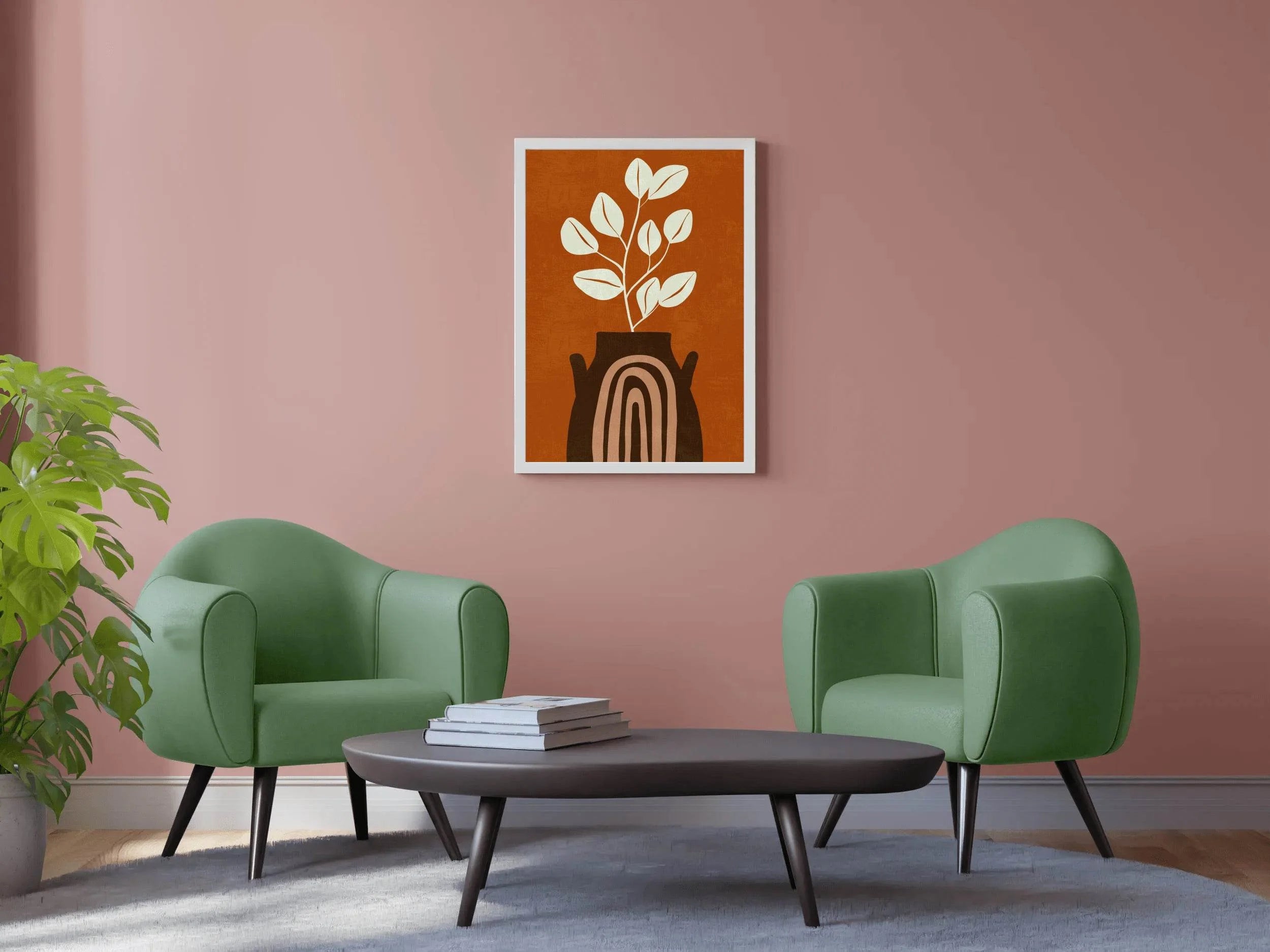 Boho Fantasy Vase Wall Art - beink online art store