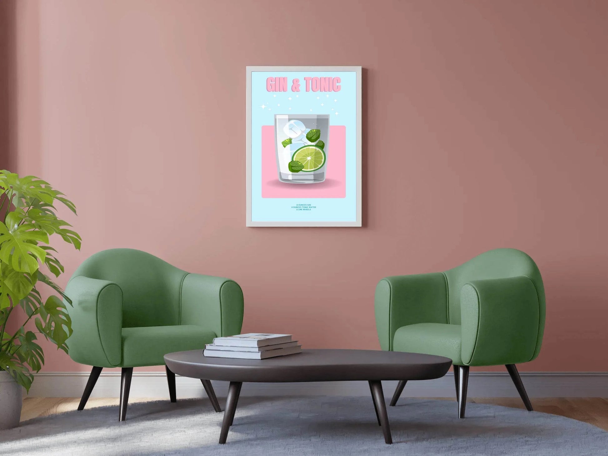 Gin Tonic Wall Art - beink online art store
