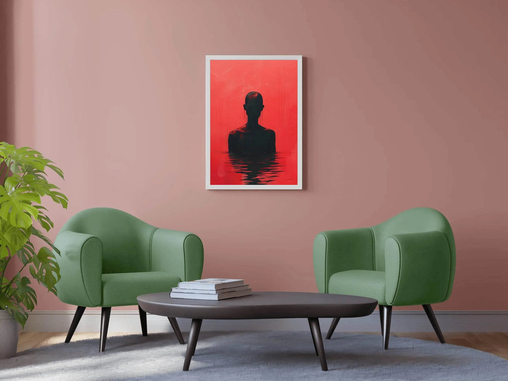 Painting Drowned In Blood Wall Art - beink online art store
