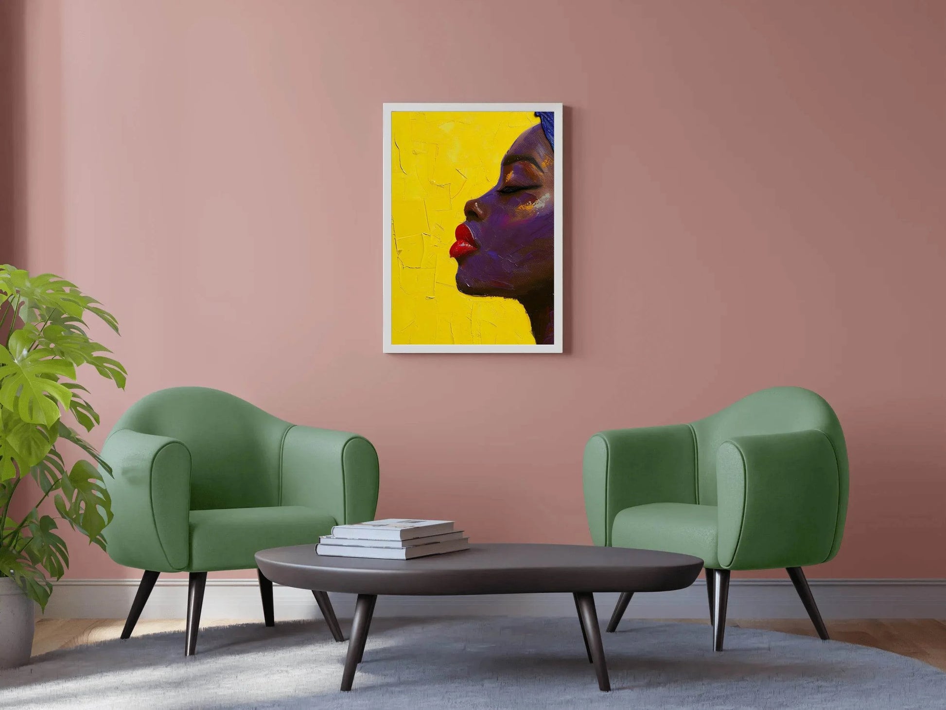 Minimal Woman Wall Art - beink online art store