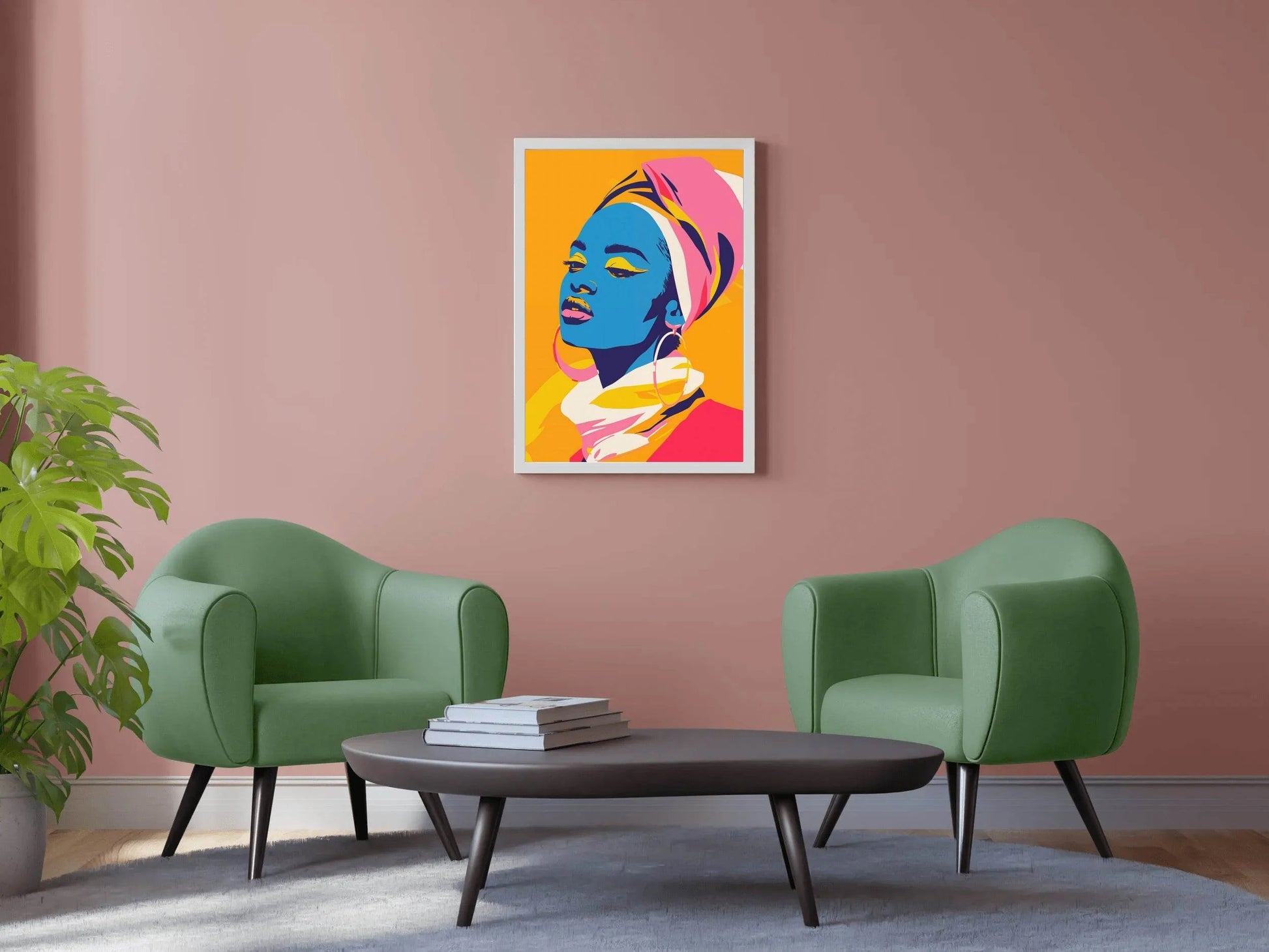 Abstract Woman Wall Art - beink online art store