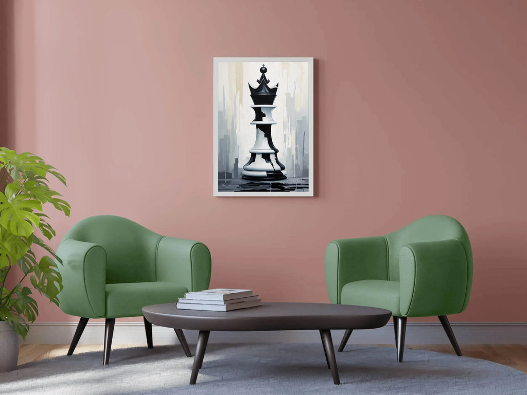 Chess Knight Picture Wall Art - beink online art store