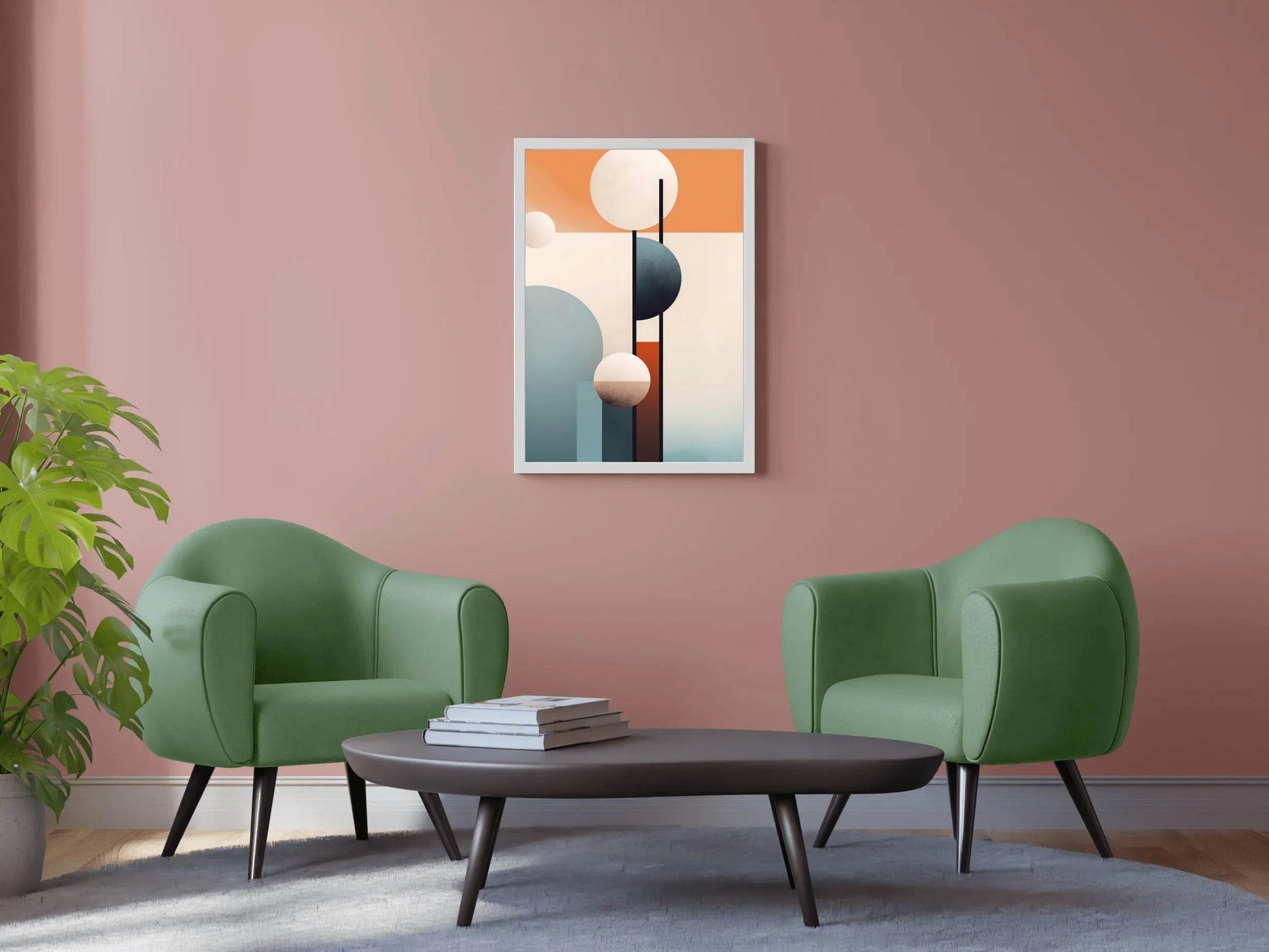 Geometric Abstract Wall Art - beink online art store