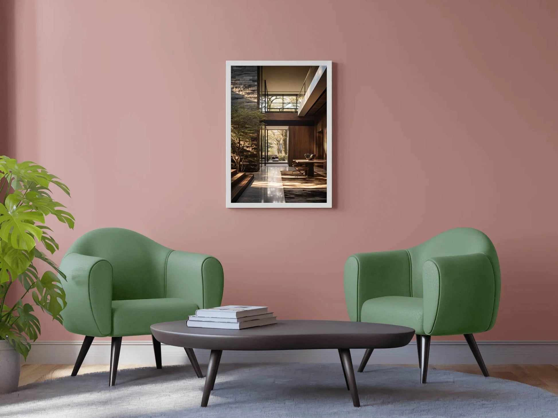 Paradise Penthouse Hall Wall Art - beink online art store