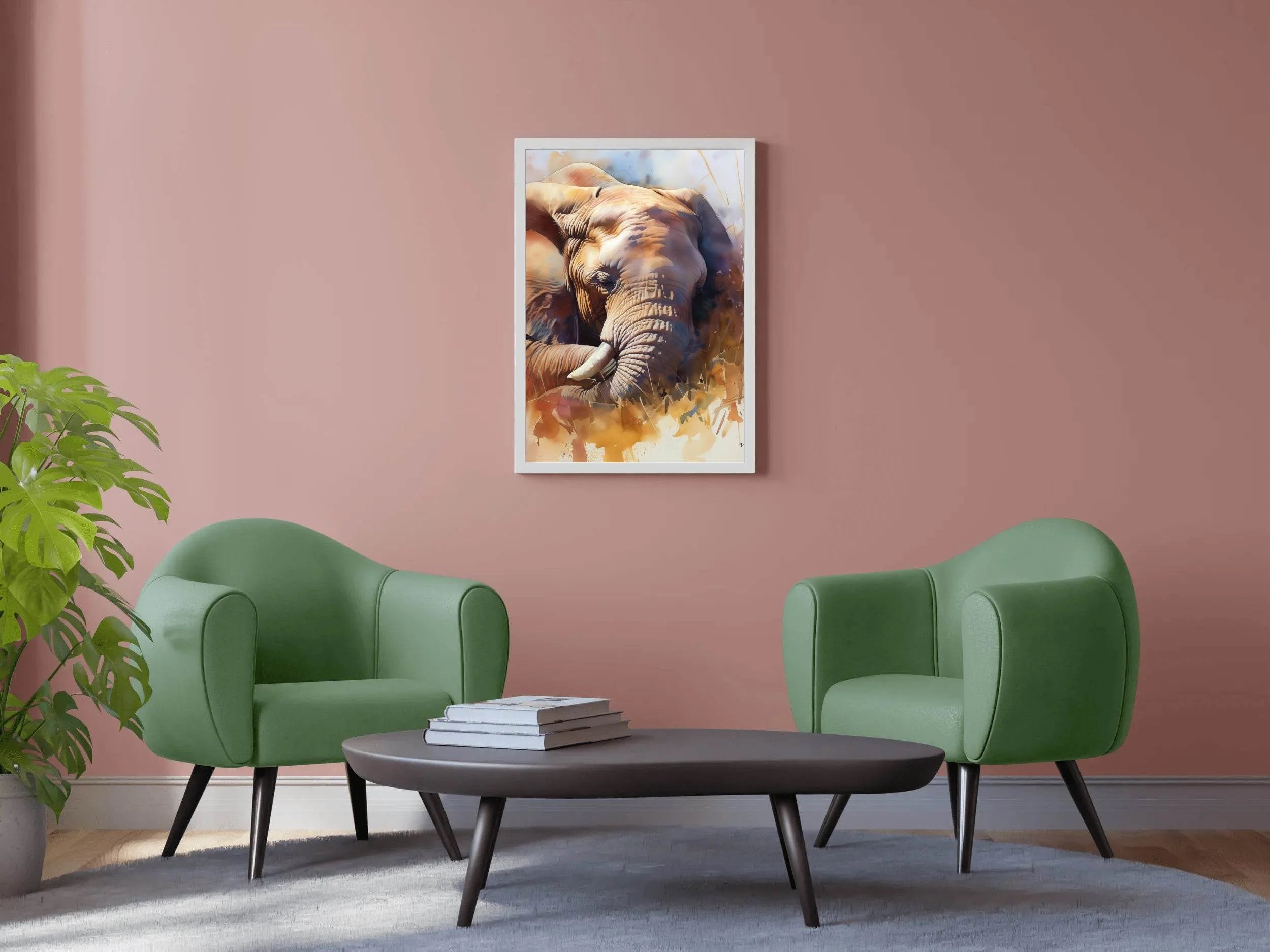 Elephant Animal Wall Art - beink online art store