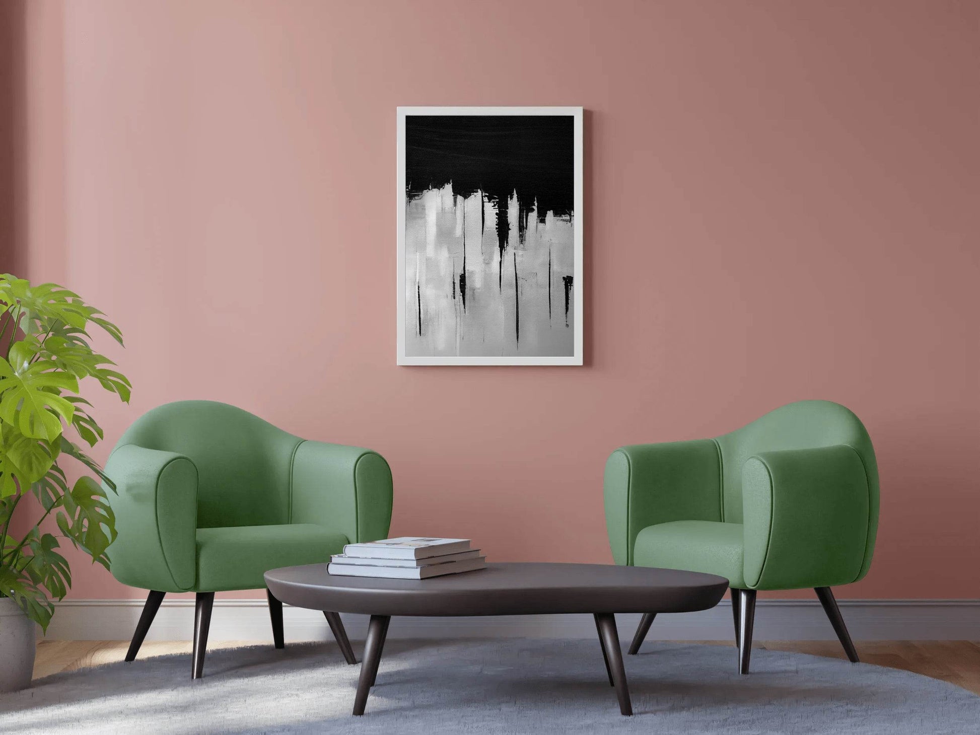 Black and White Abstract Wall Art - beink online art store
