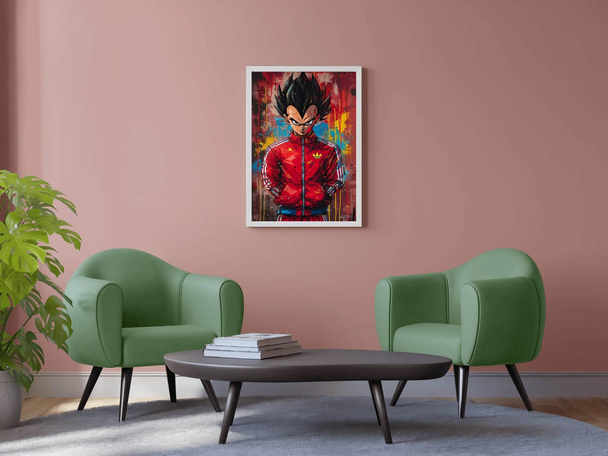 Anime Goku Wall Art - beink online art store