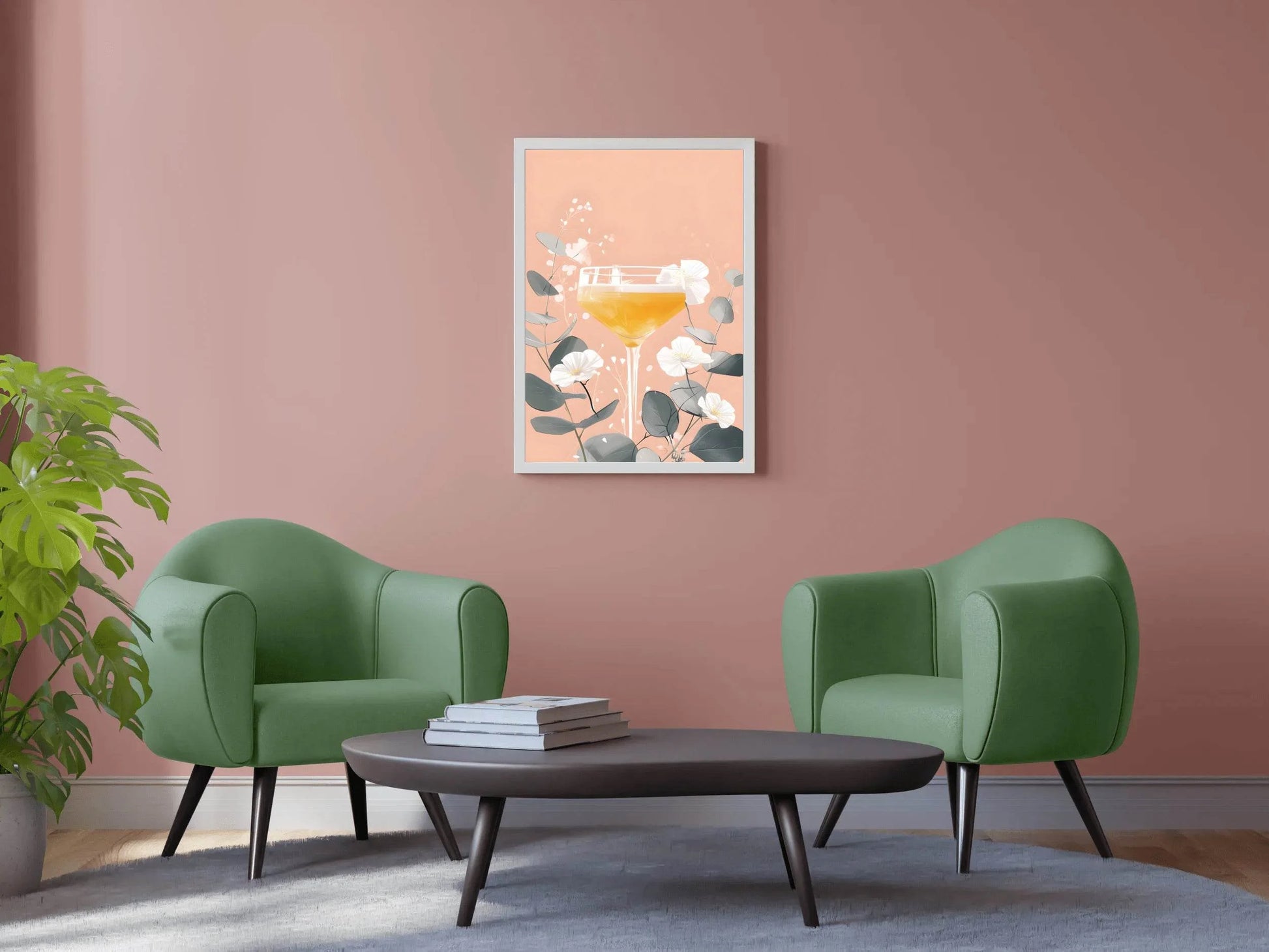 Glass of Orange Juice Wall Art - beink online art store