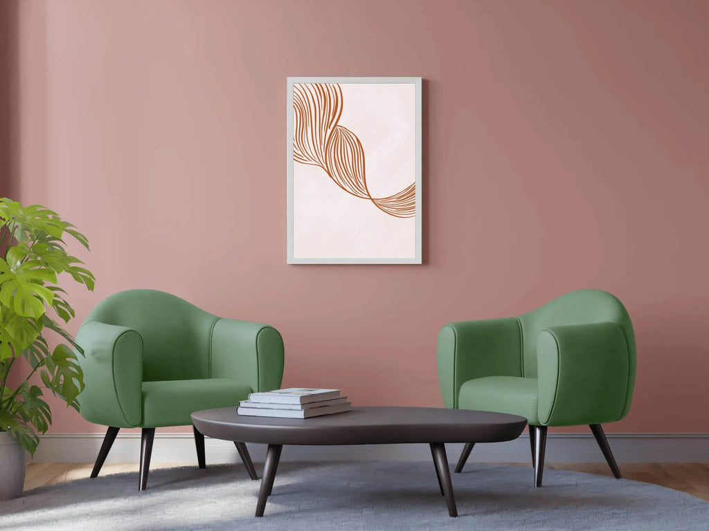 Twisted Threads of The Same Color Wall Art - beink online art store