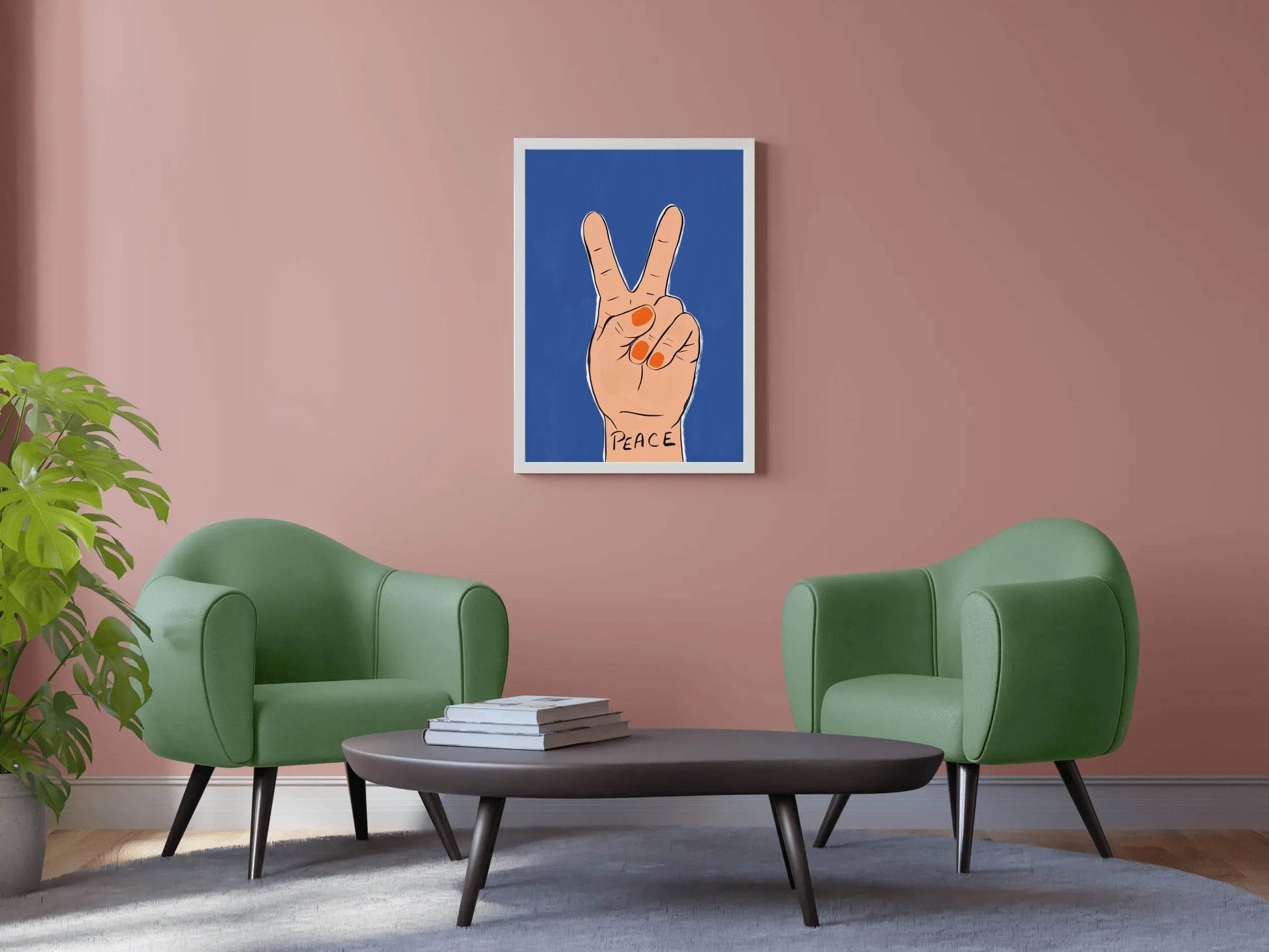 Symbol of Peace And Friendship Wall Art - beink online art store