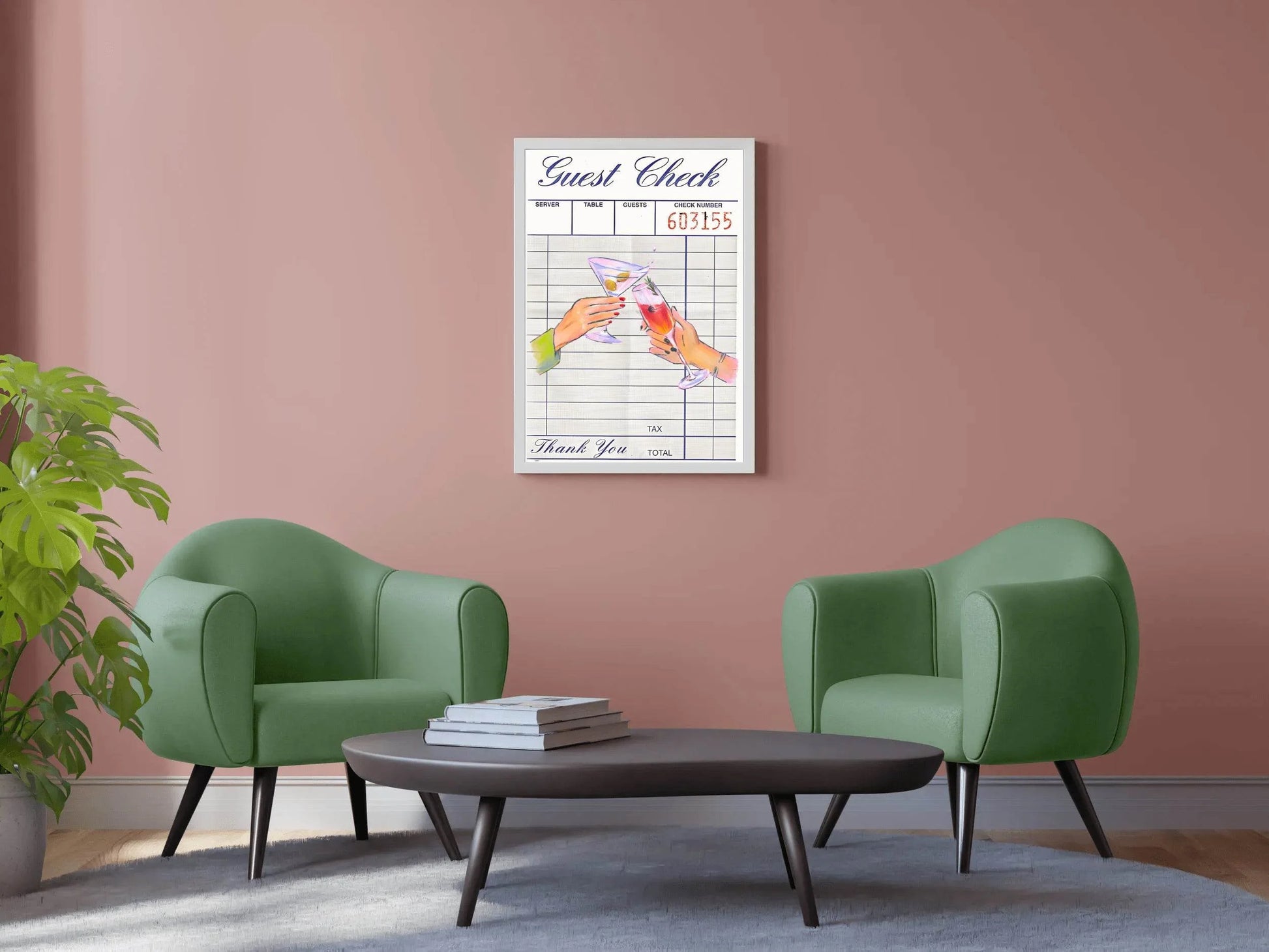 Guest Check Wall Art - beink online art store