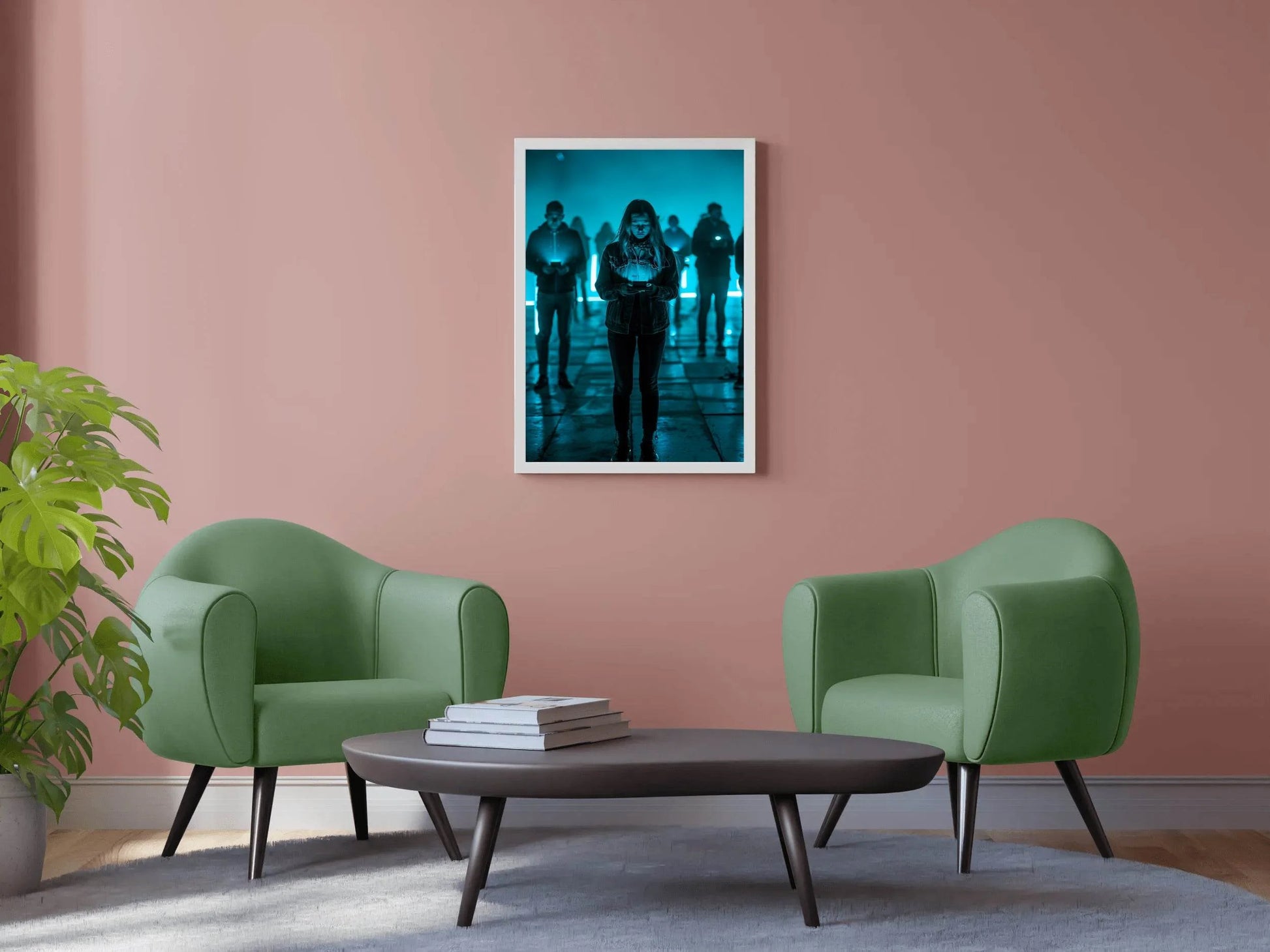 Phone Addicts Wall Art - beink online art store