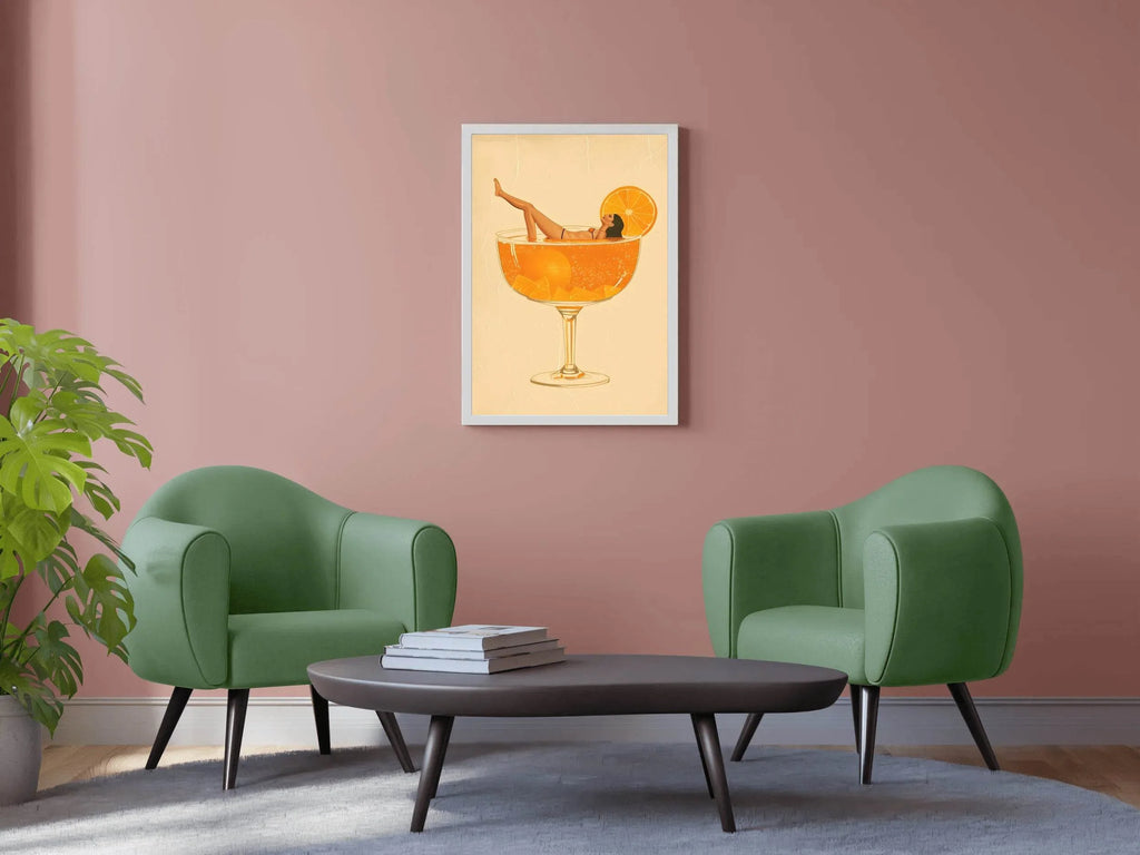 Pinup Girl In Beer Wall Art - beink online art store