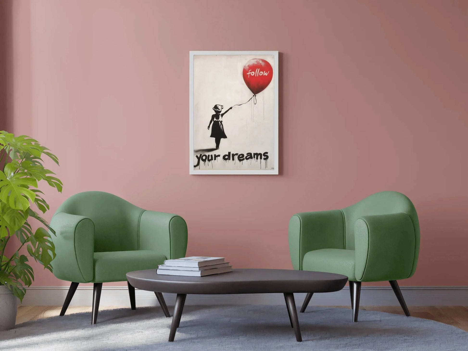 Banksy's Balloon Girl Wall Art - beink online art store