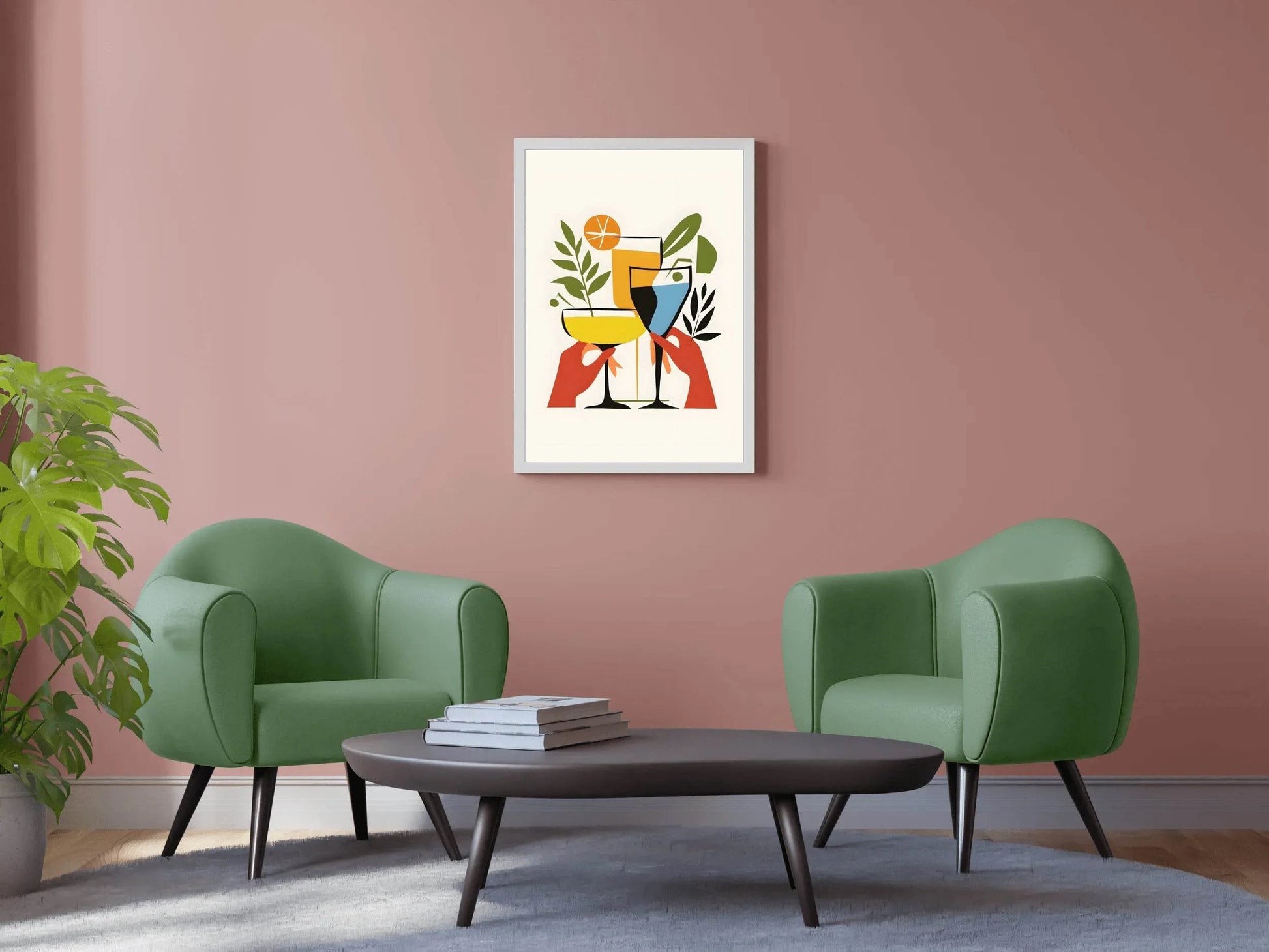 Cocktail Party Wall Art - beink online art store