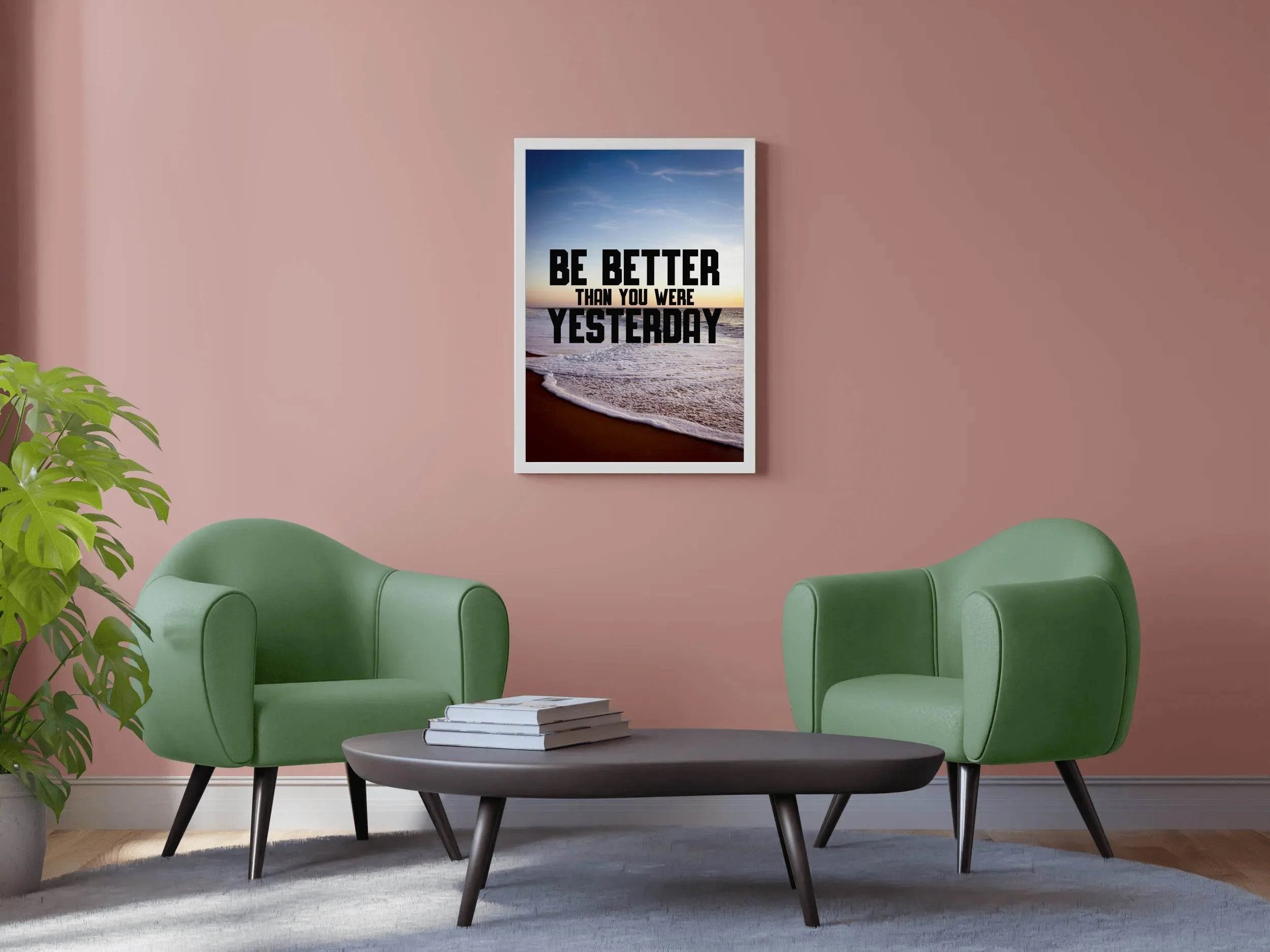 Be Better Motivational Wall Art - beink online art store