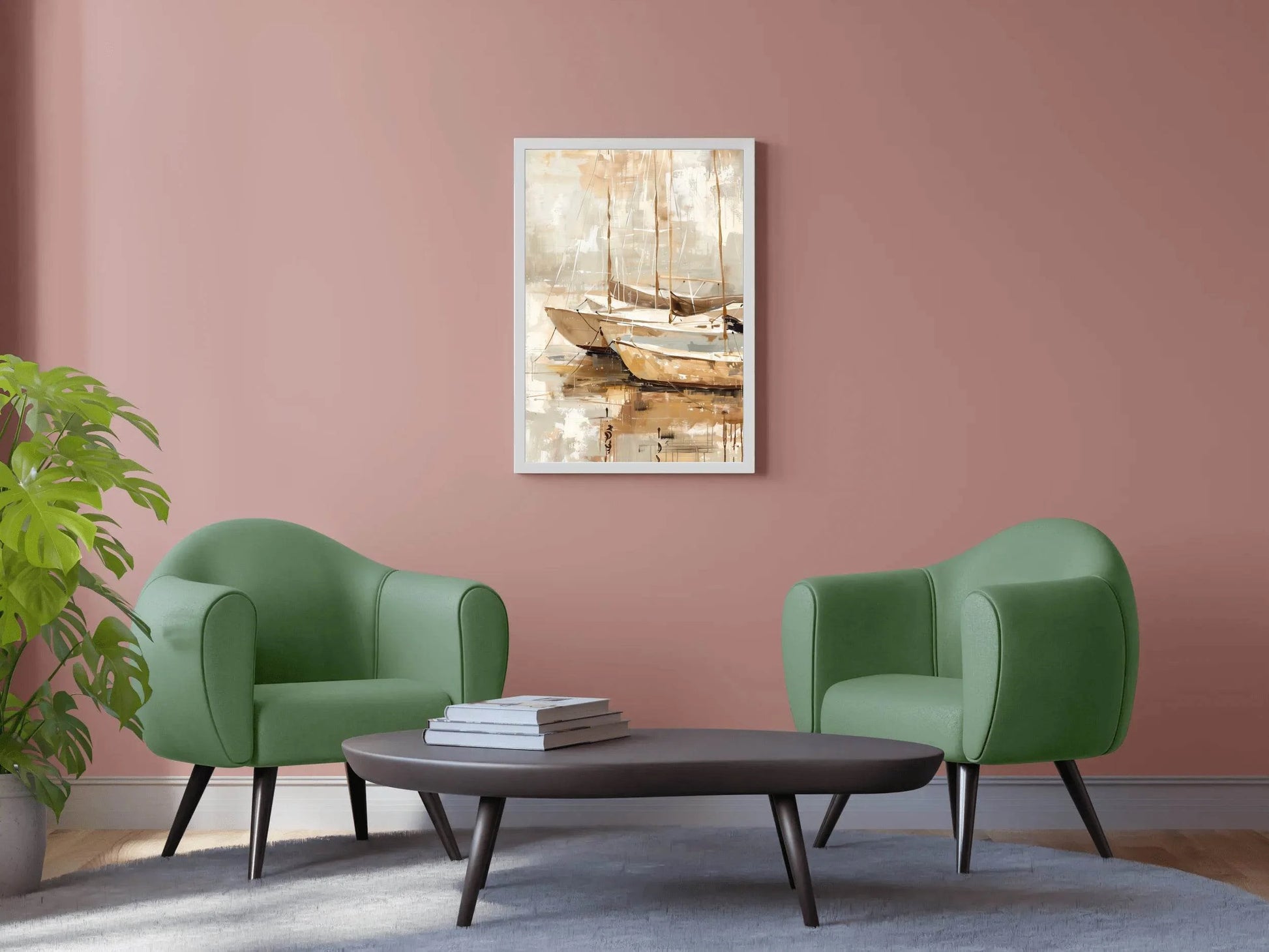 Yacht Anchorage Wall Art - beink online art store