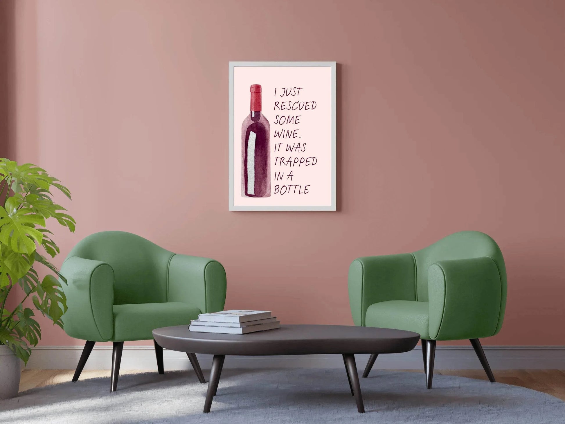 Old Wine Bottle Wall Art - beink online art store