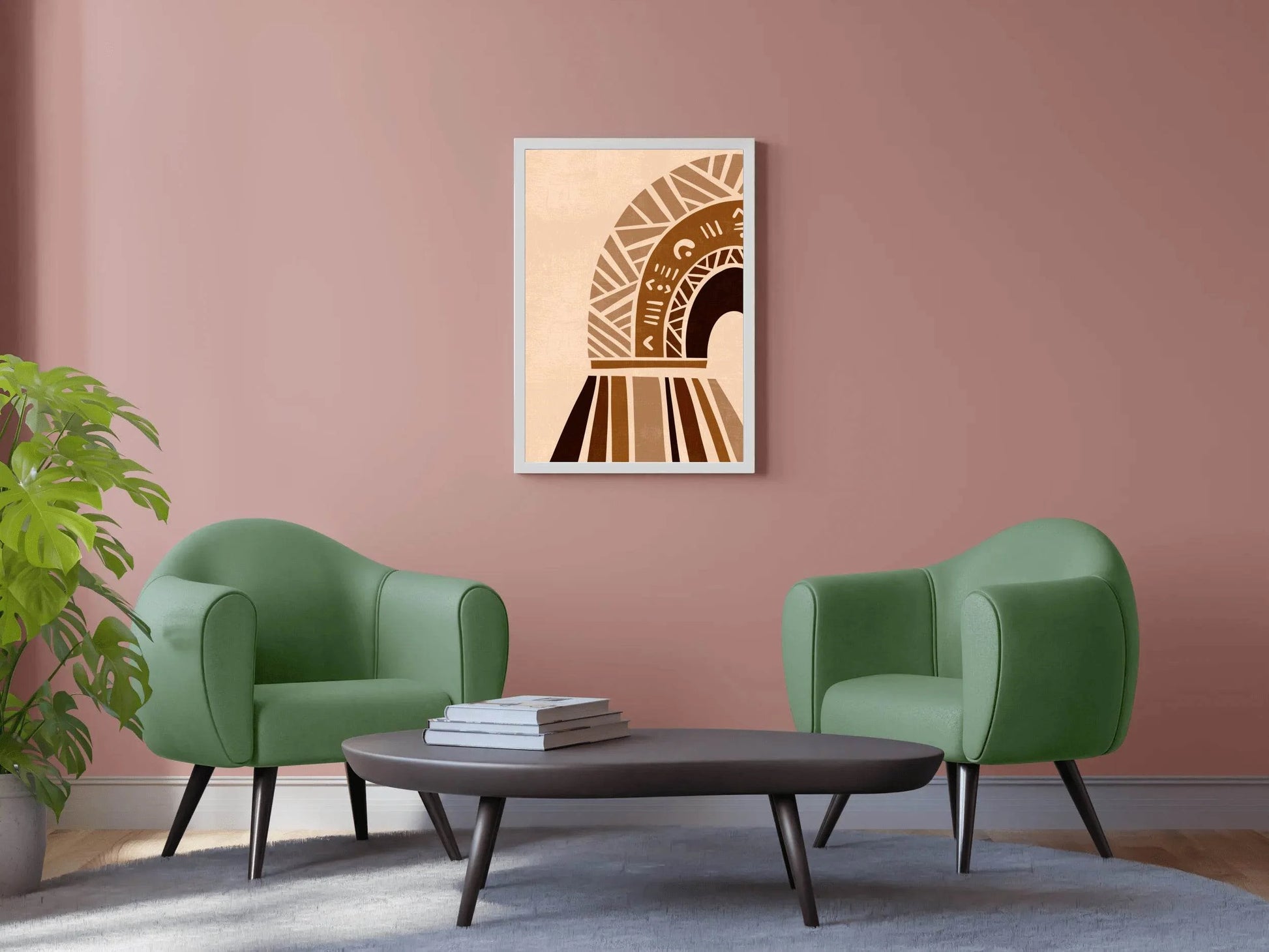 Abstract Design Tribal Inspired ArtWork - beink online art store