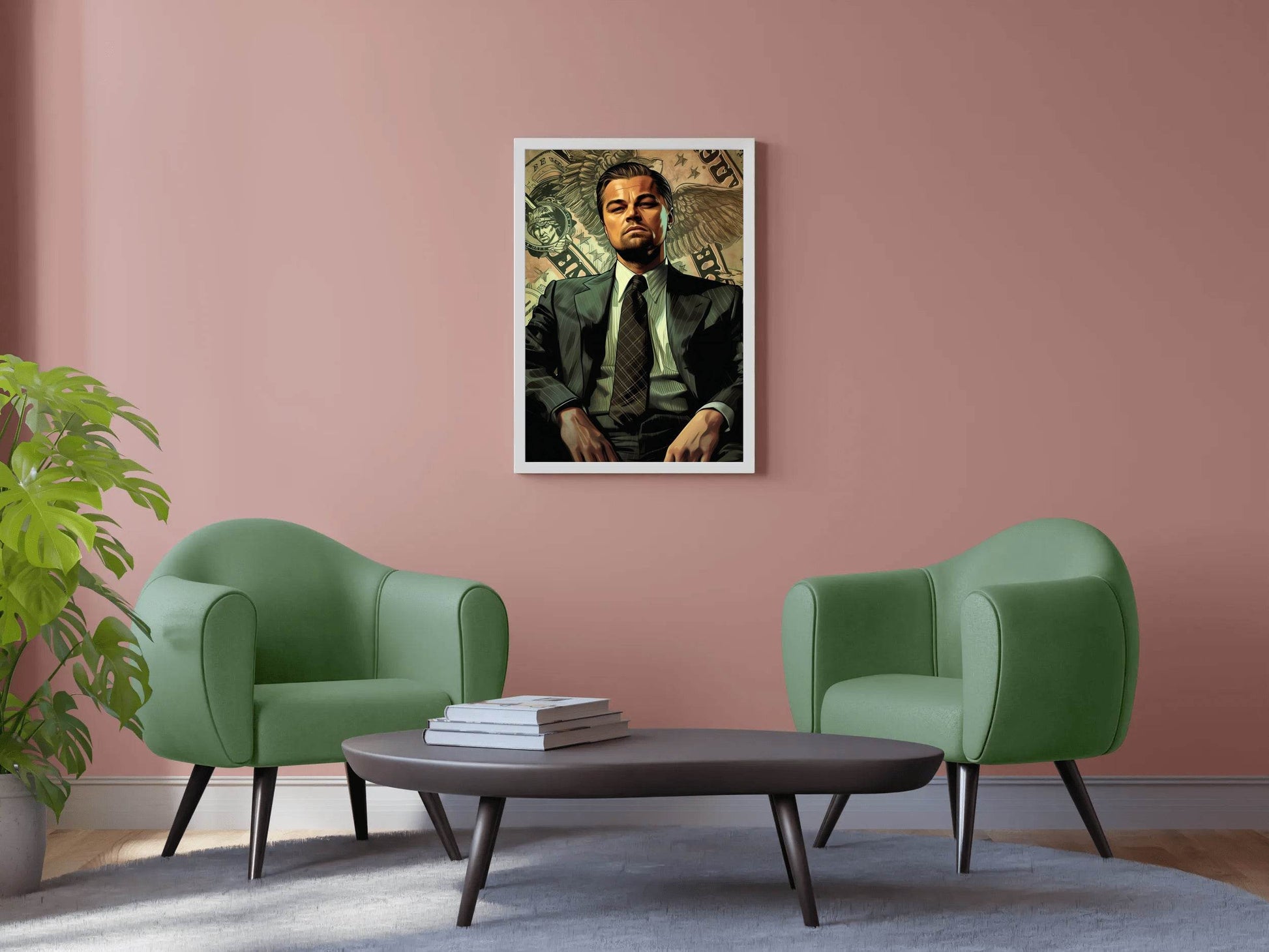 Leonardo DiCaprio Rich Look Wall Art - beink online art store