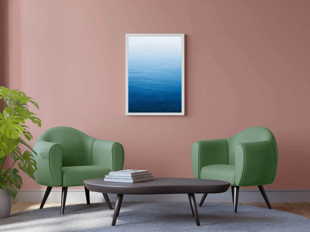 Evening Sea View Abstract Wall Art - beink online art store