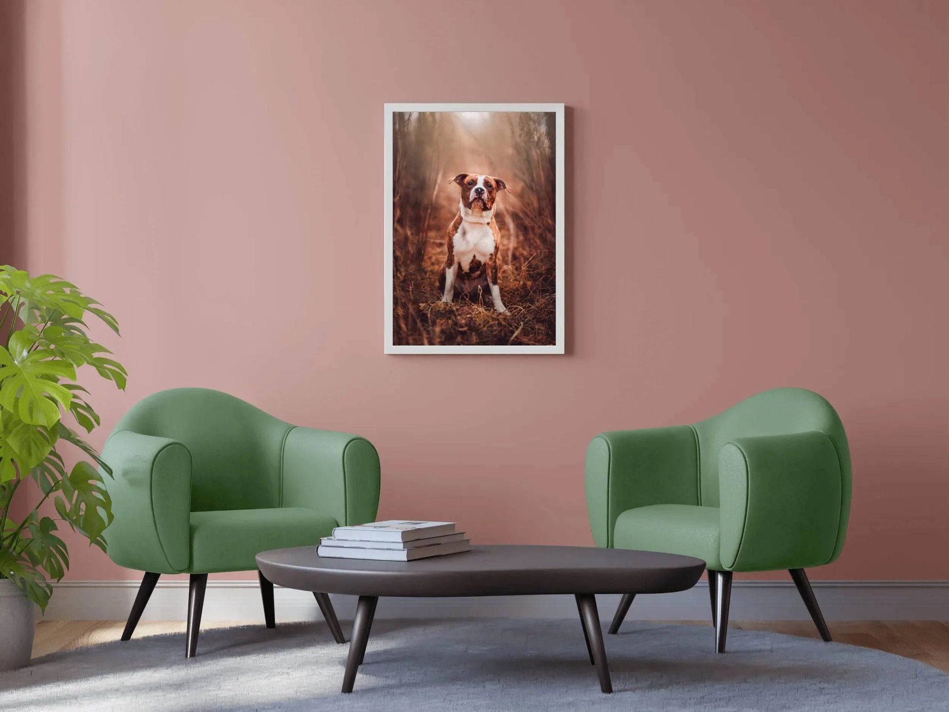 Picture of Standing Pit Bull Wall Art - beink online art store