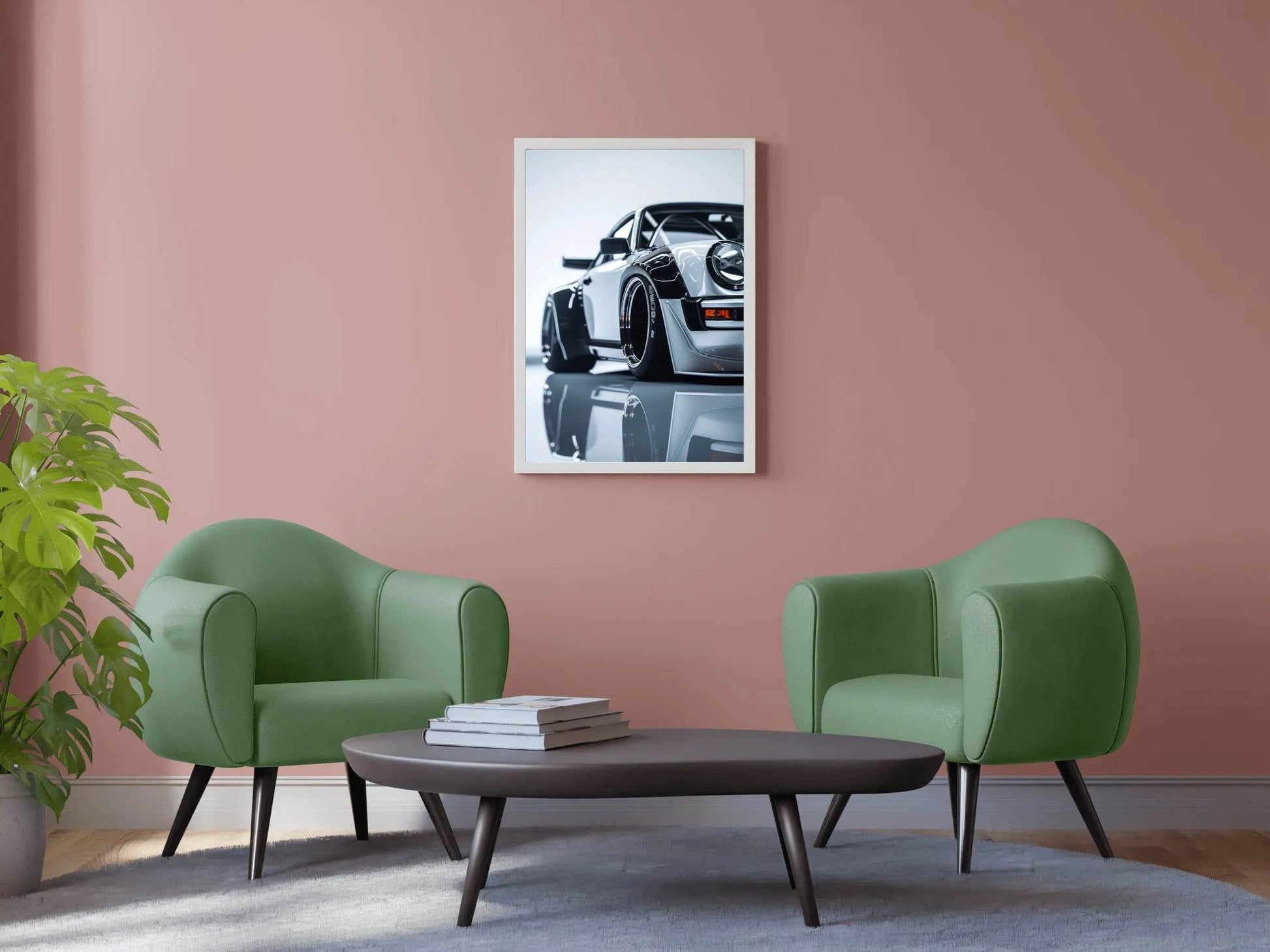 Porsche 911 Sport Widebody Wall Art - beink online art store