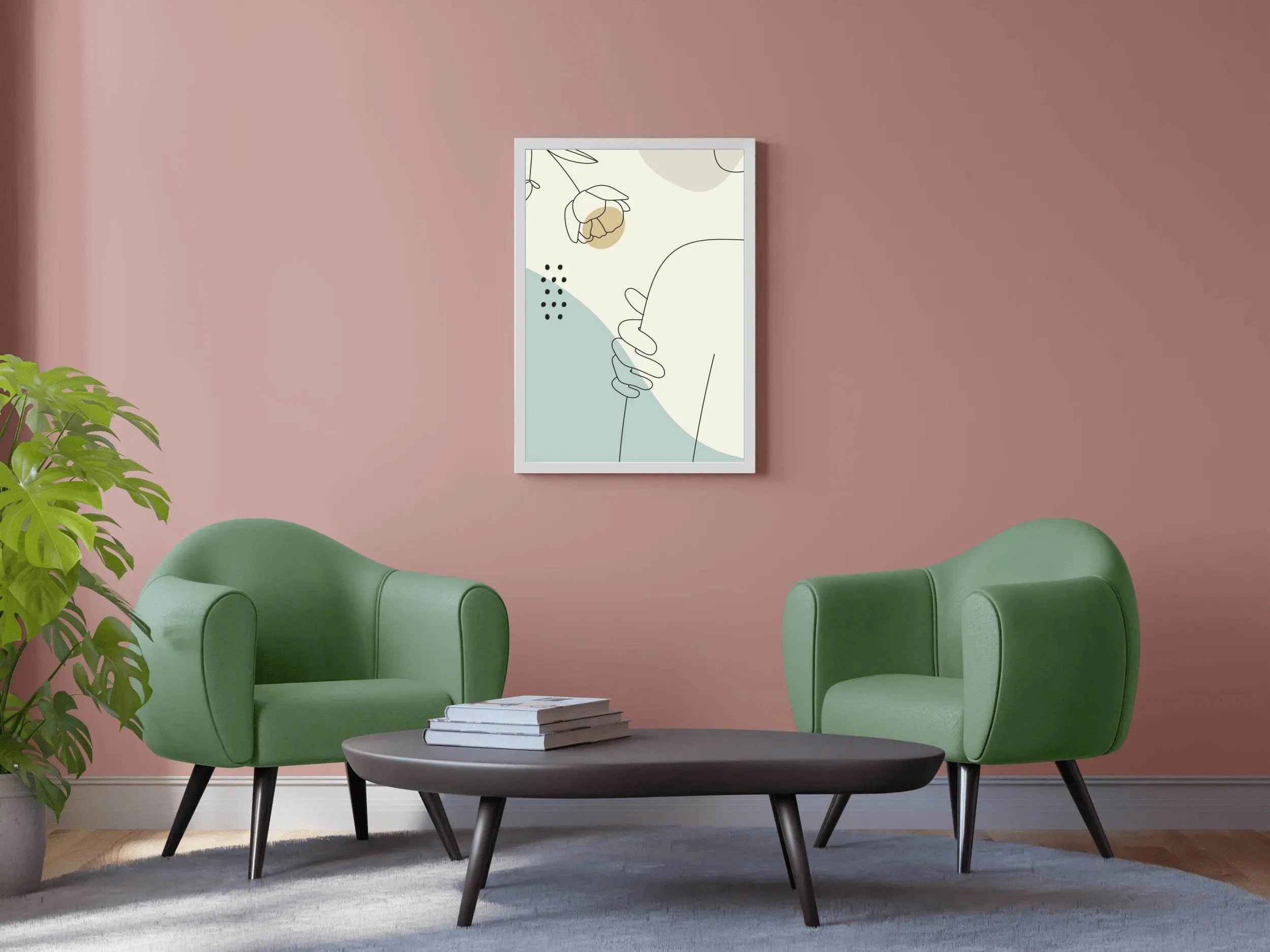 Emotional Woman Painting Wall Art - beink online art store