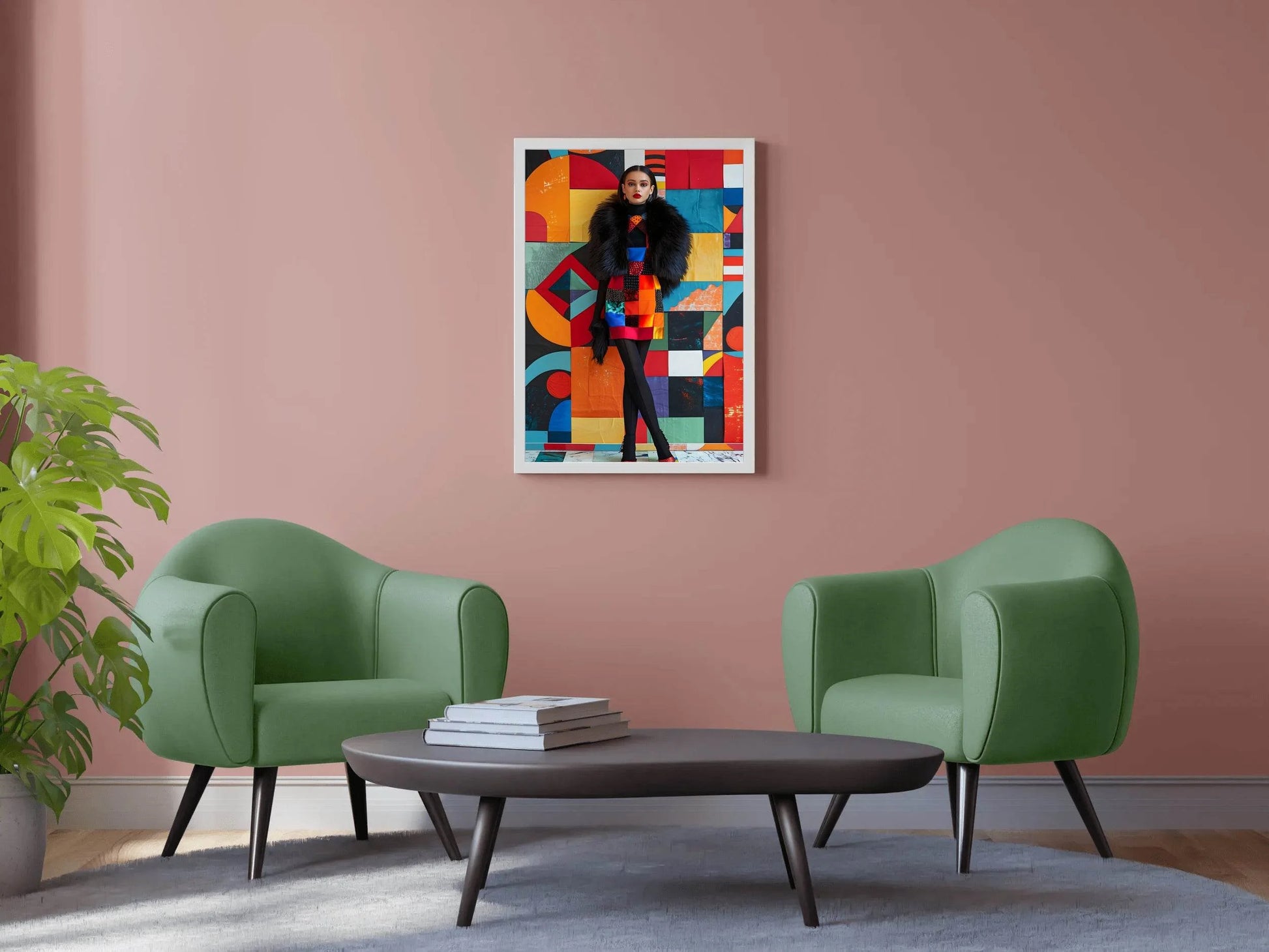 Colorful Silk Short Dress Wall Art - beink online art store