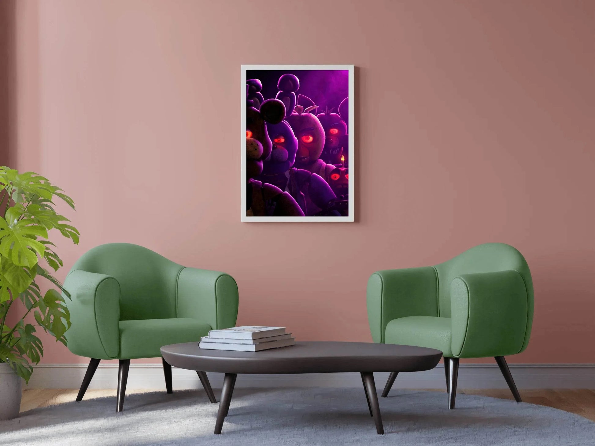 Five Nights at Freddy's Bear Wall Art - beink online art store