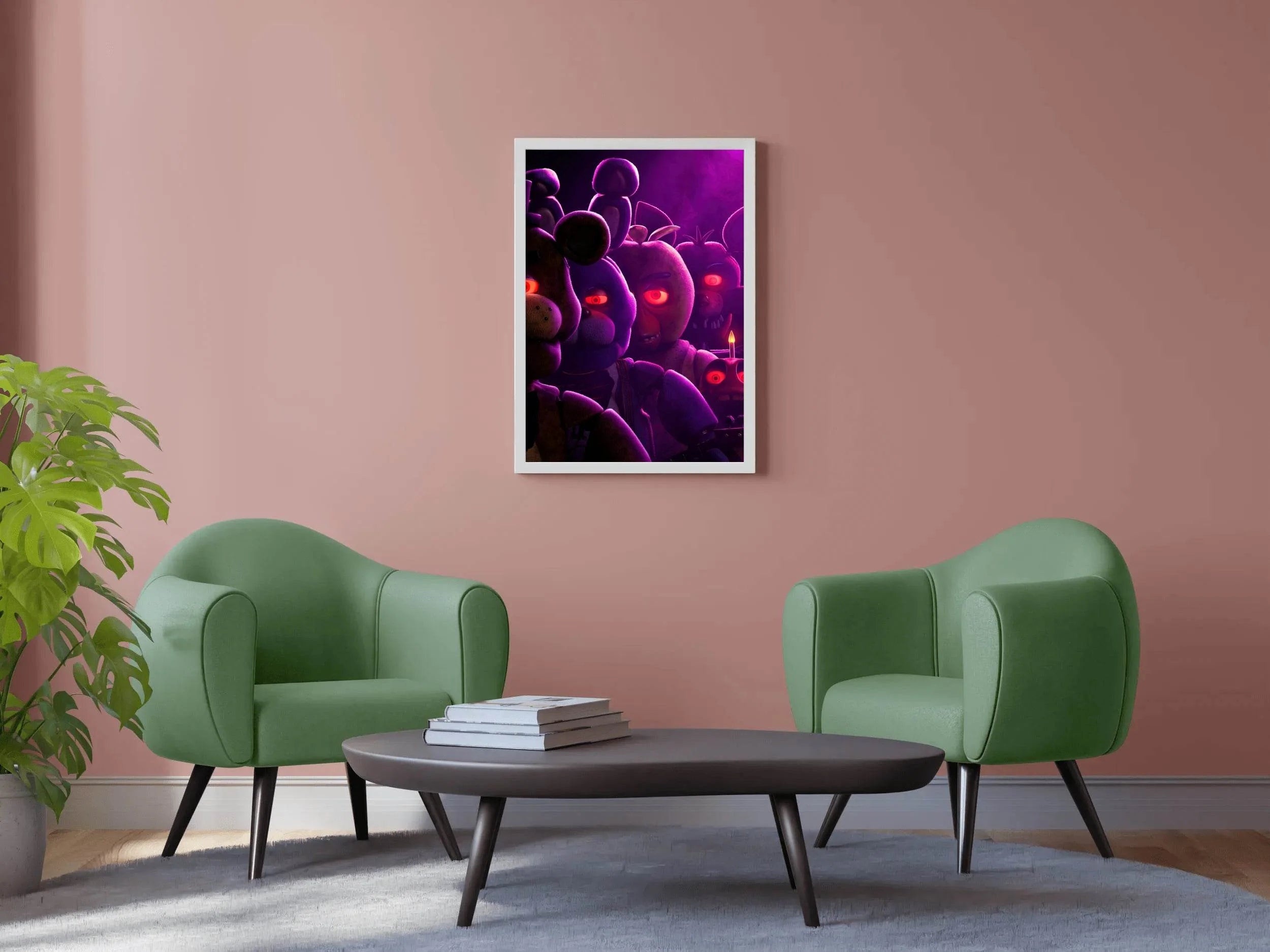 Five Nights at Freddy's Bear Wall Art - beink online art store