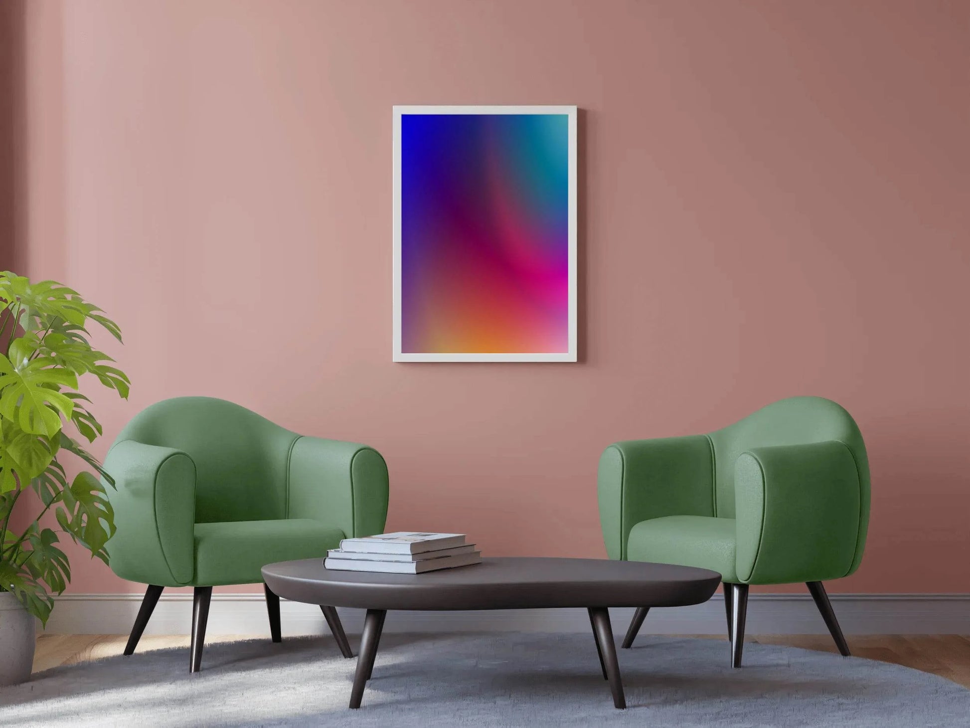 Multicolor Background Abstract Wall Art - beink online art store
