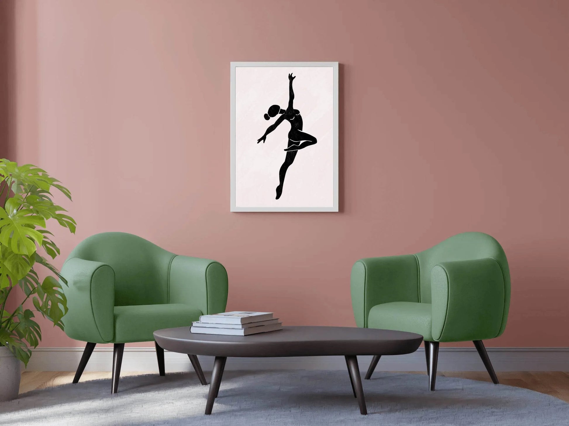 Black and White Dance Wall Art - beink online art store
