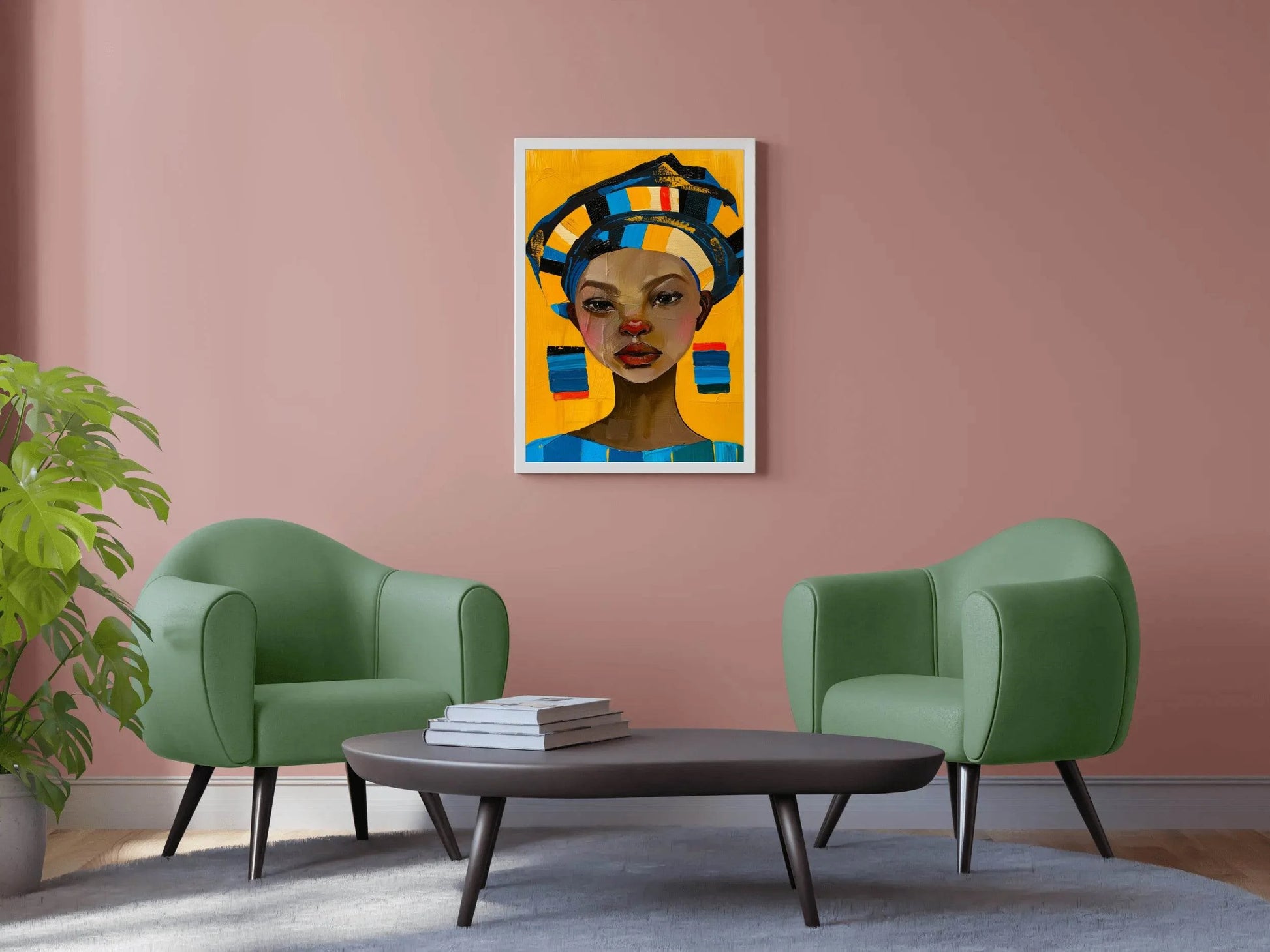Face Collage Wall Art - beink online art store