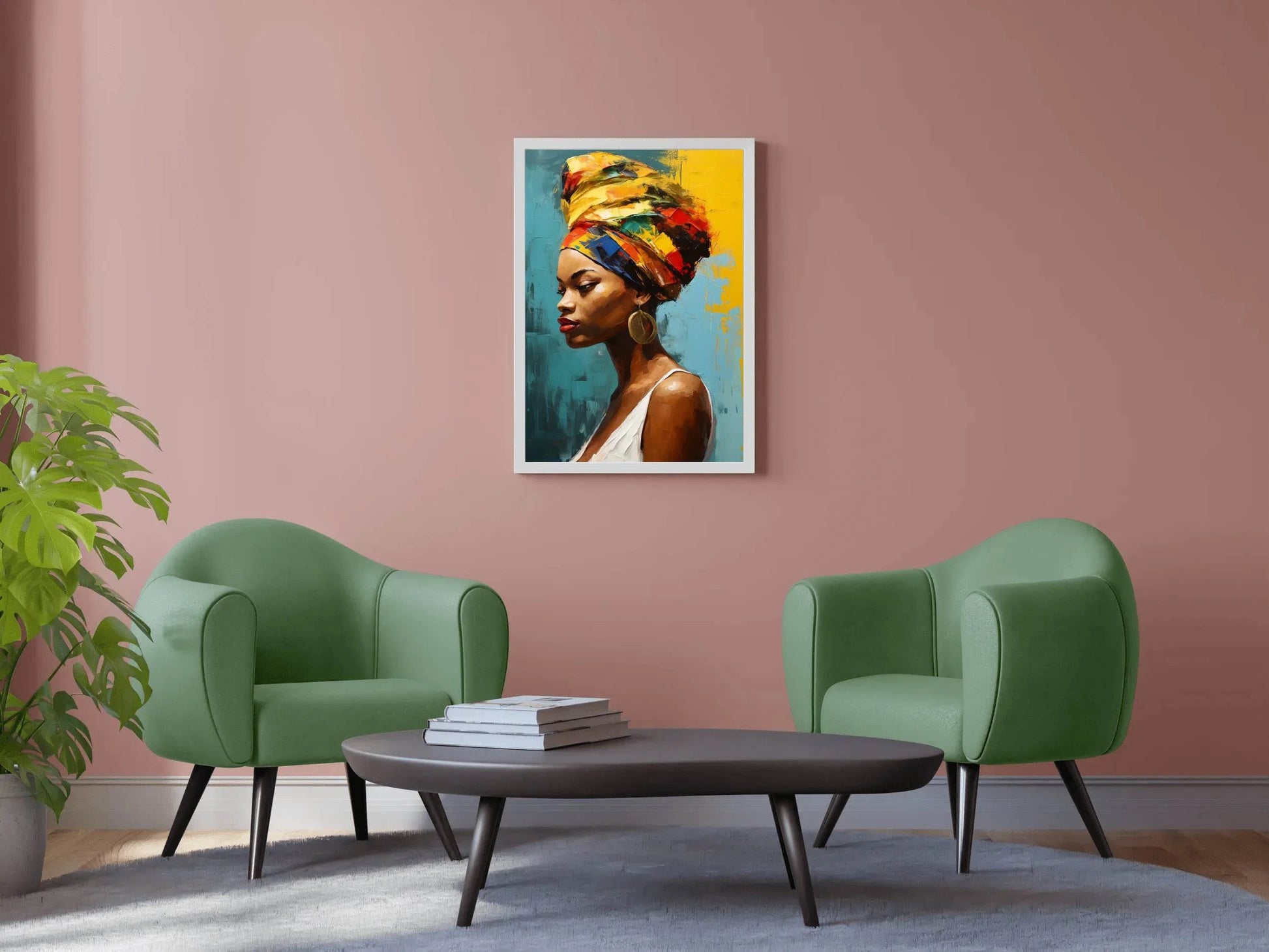 African Women Canvas Wall Art - beink online art store