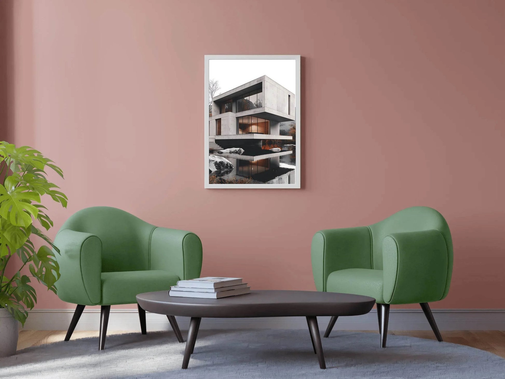 Luxury Terraced House Wall Art - beink online art store