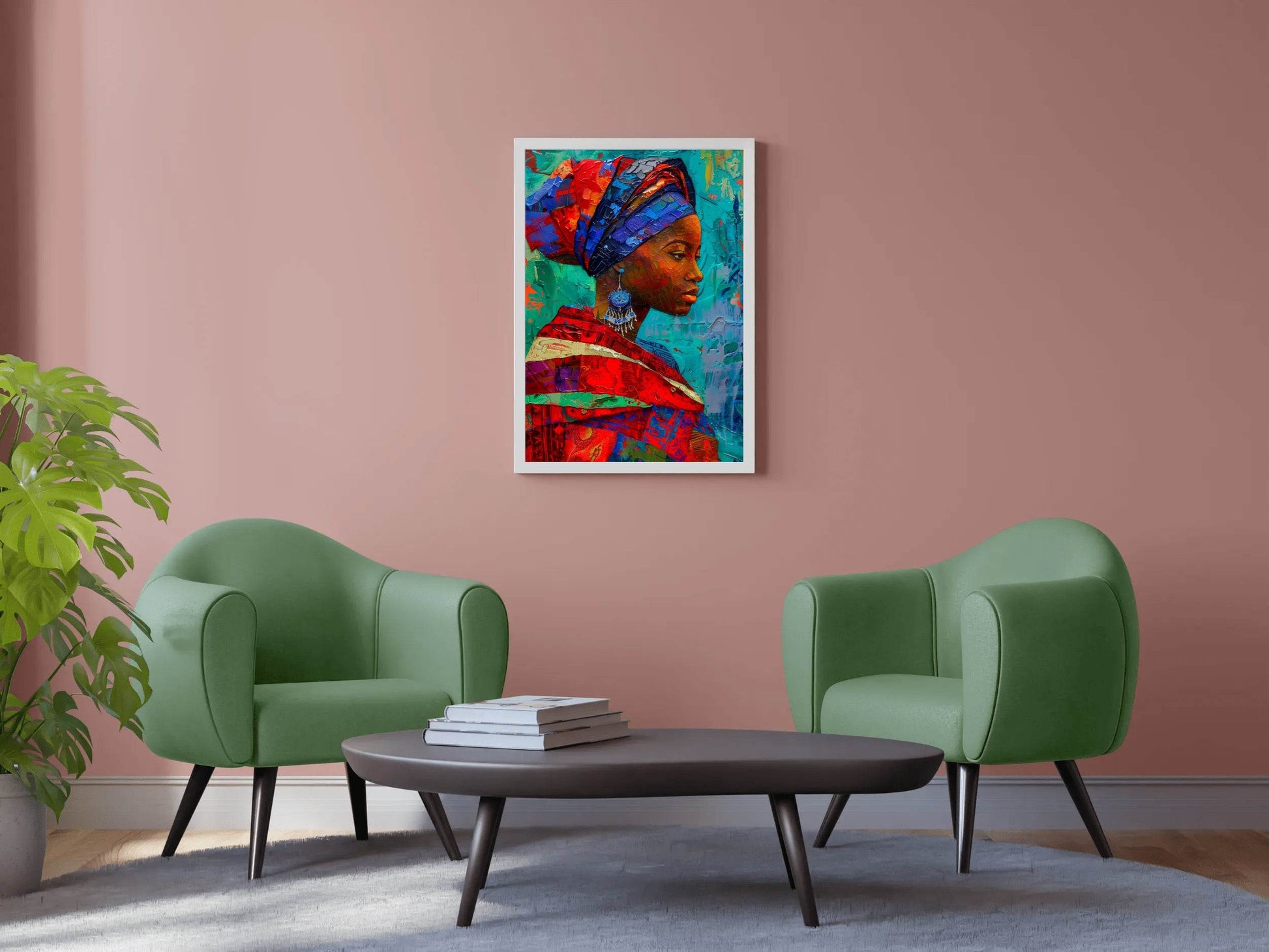 Noble Woman Wall Art - beink online art store