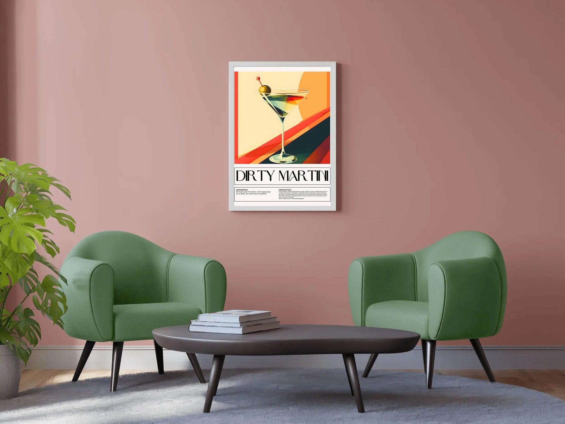 Dirty Martini Wall Art - beink online art store