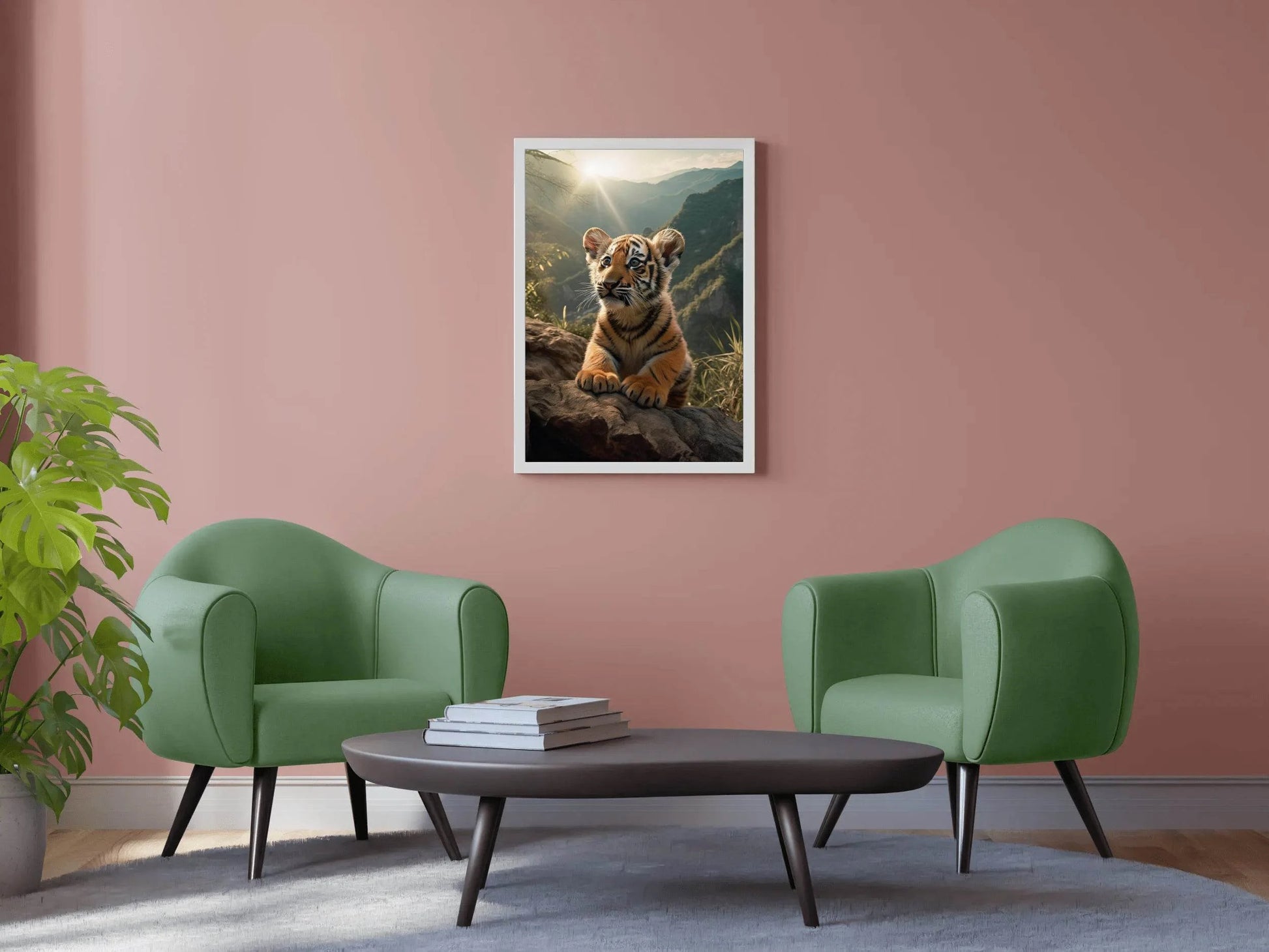 Bengal Tiger Animal Wall Art - beink online art store