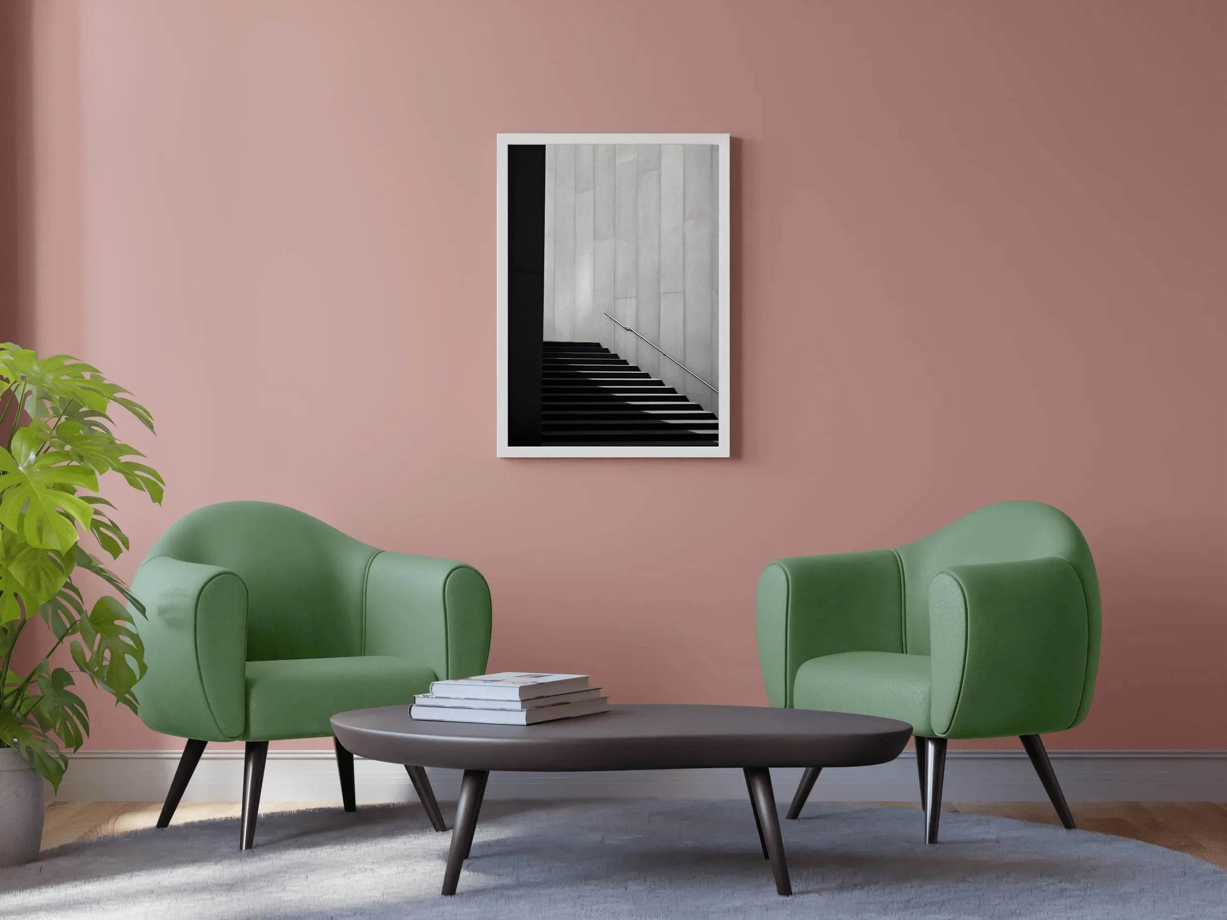 Stone Steps Wall Art - beink online art store
