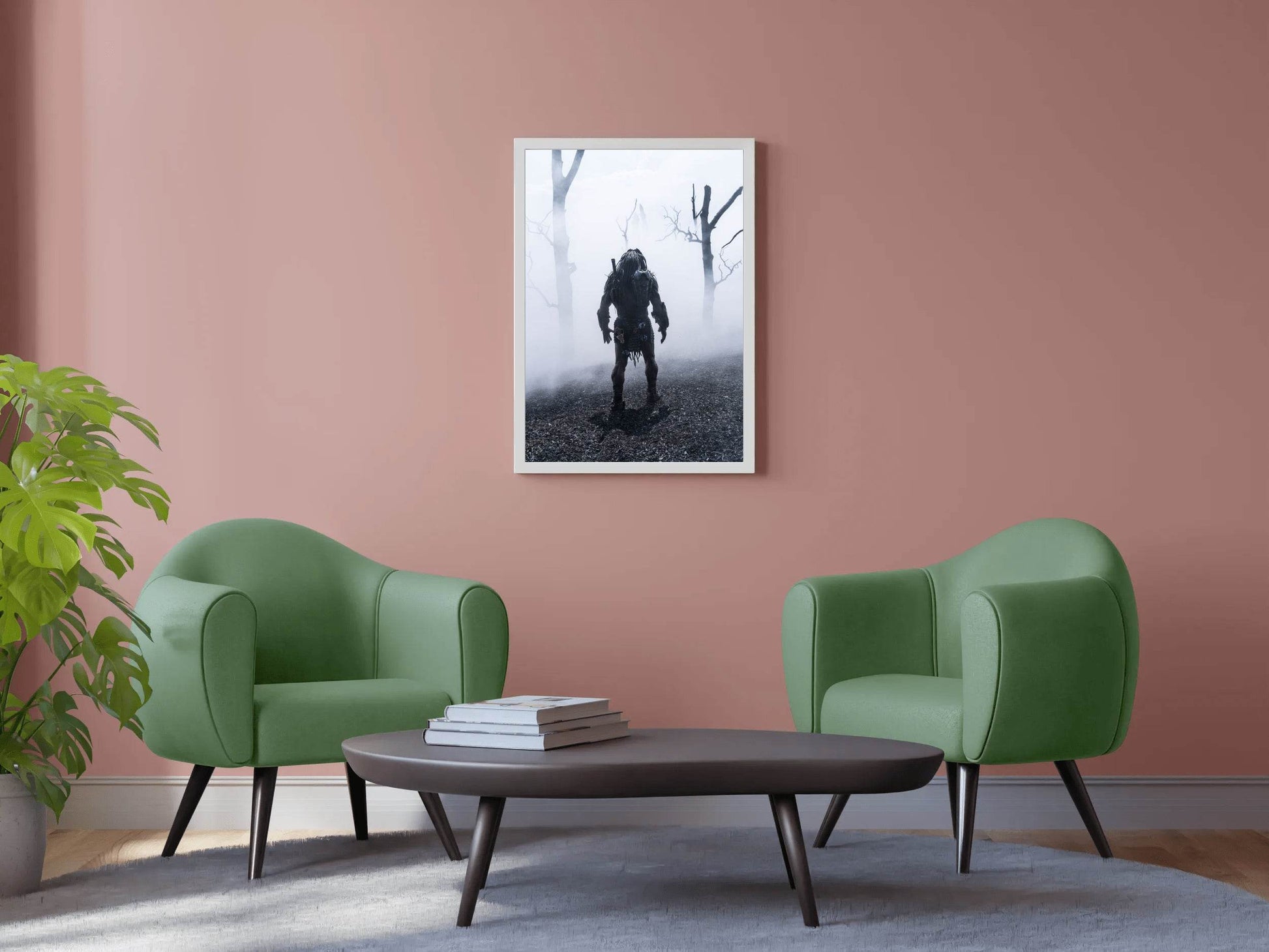 Prey Character in Woods Wall Art - beink online art store