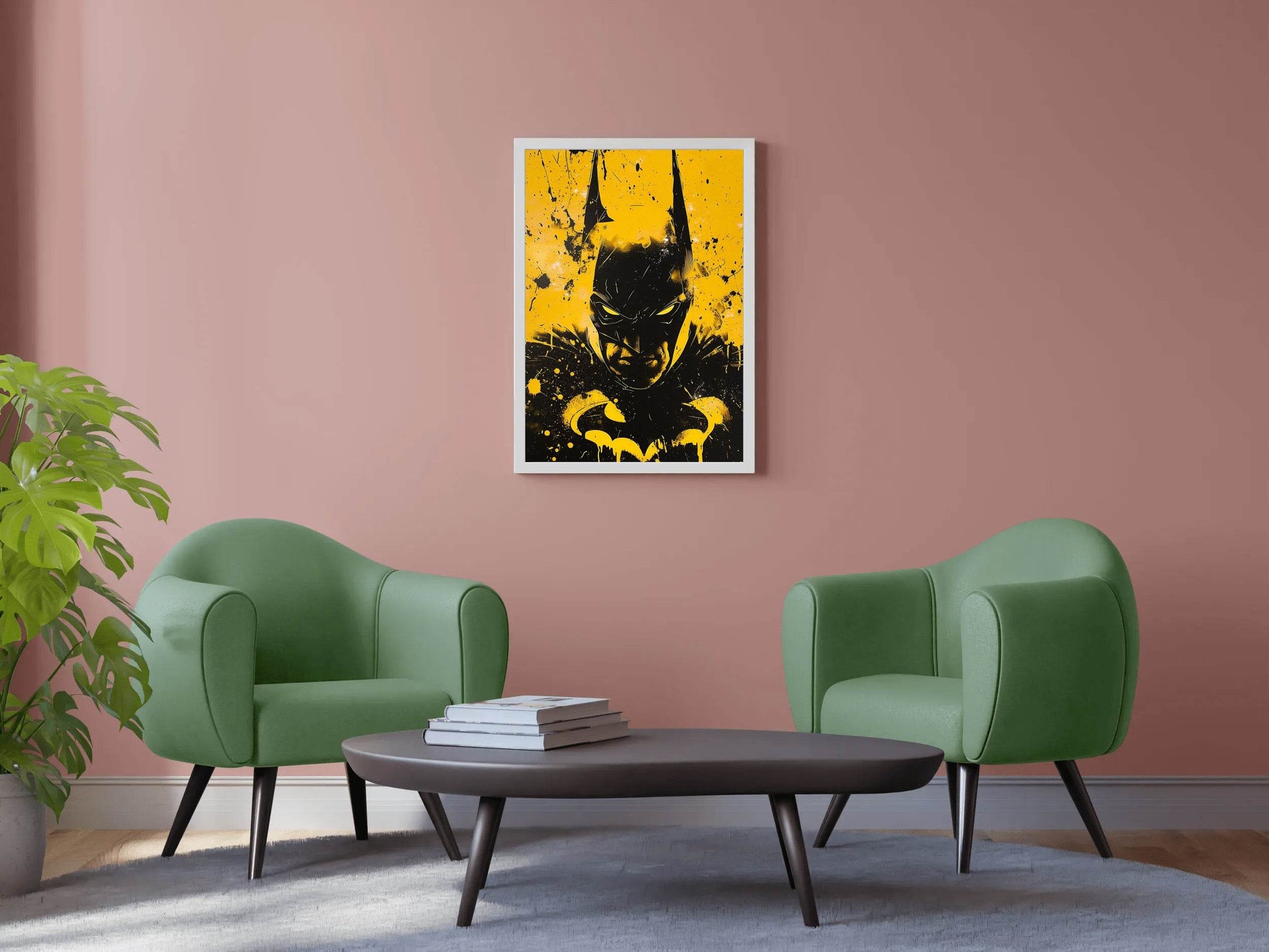 Batman: Splatter Wall Art - beink online art store