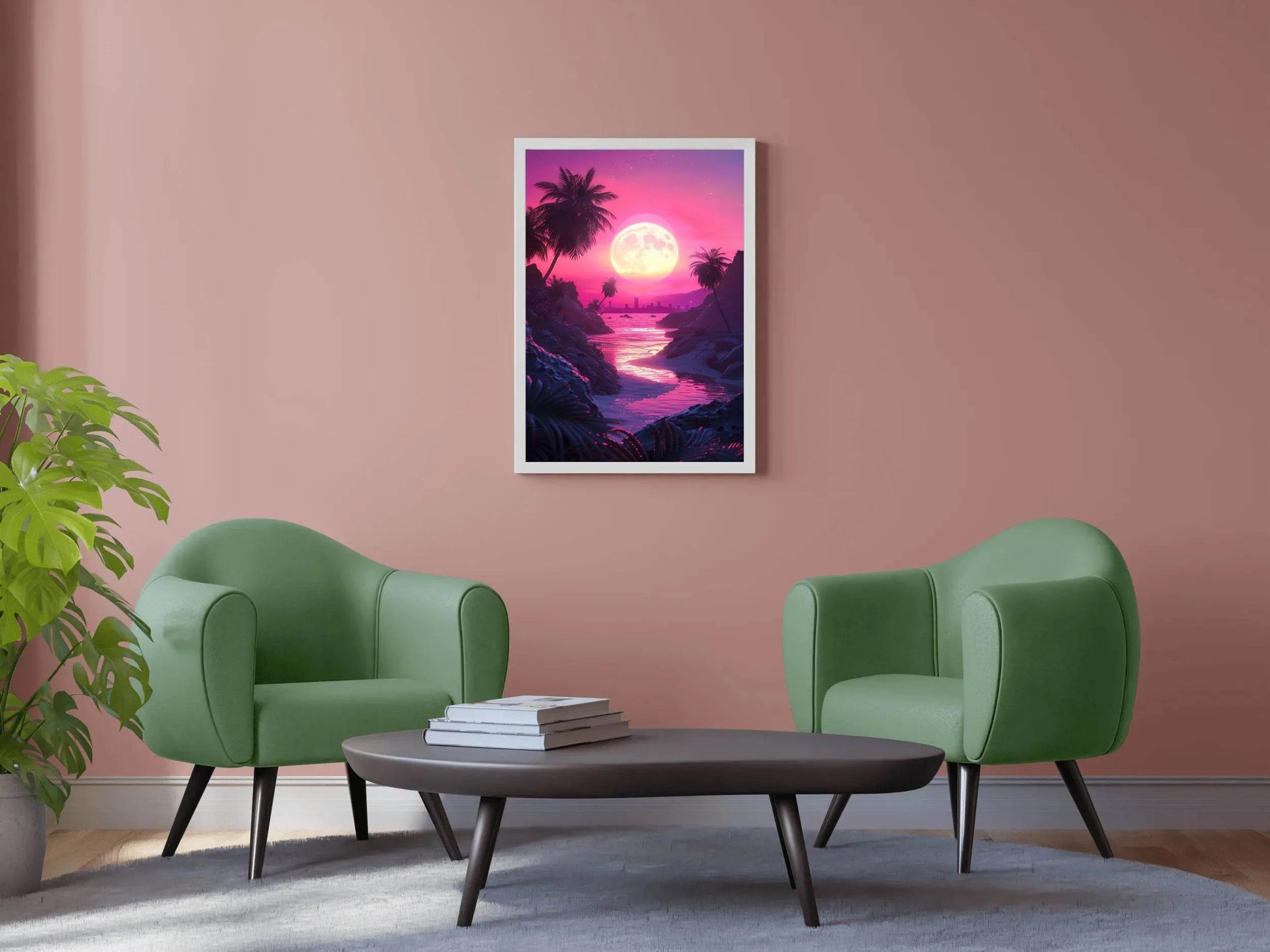 Sunset Light In The Water Wall Art - beink online art store