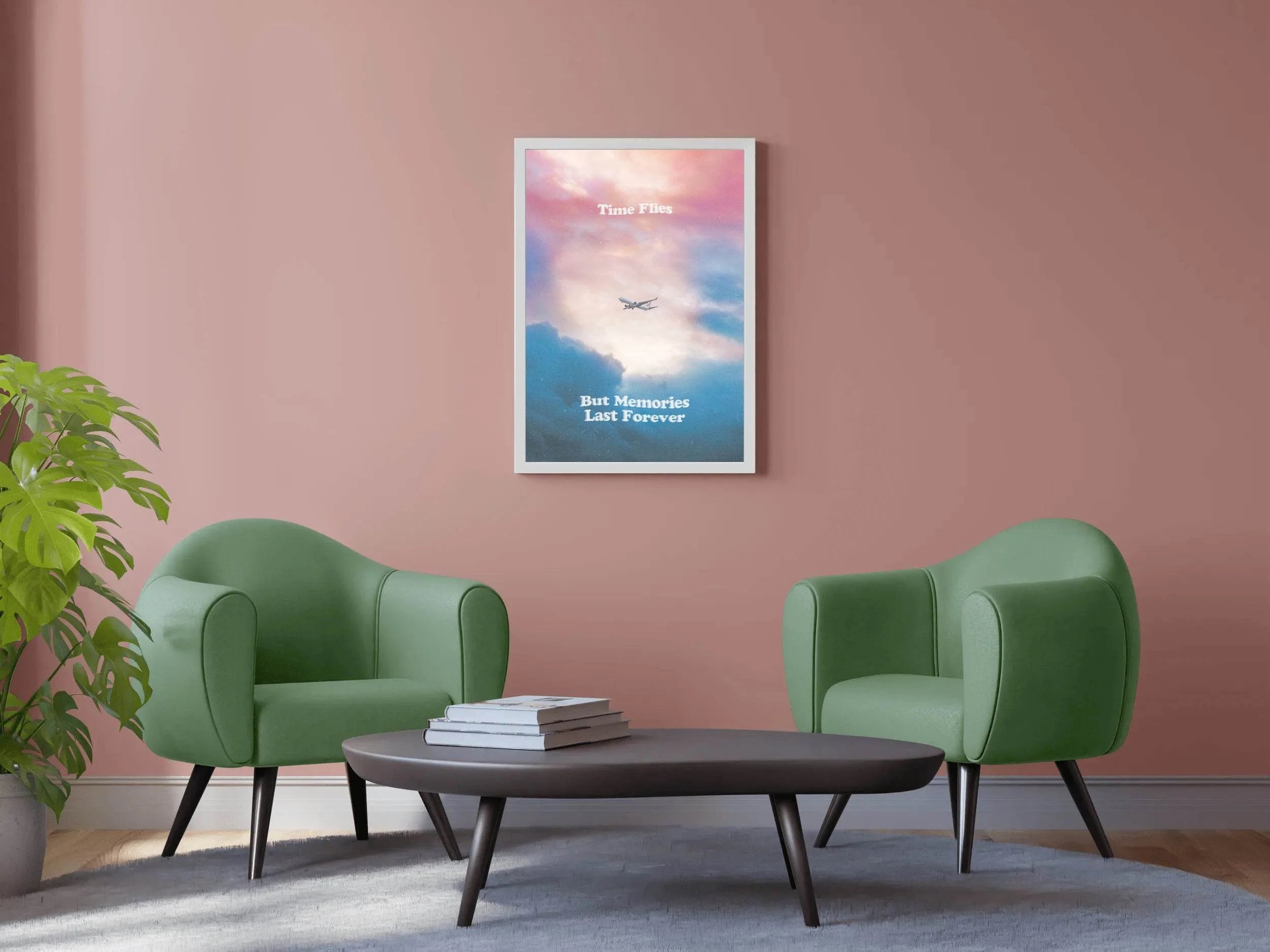 Memories Quote Motivational Wall Art - beink online art store