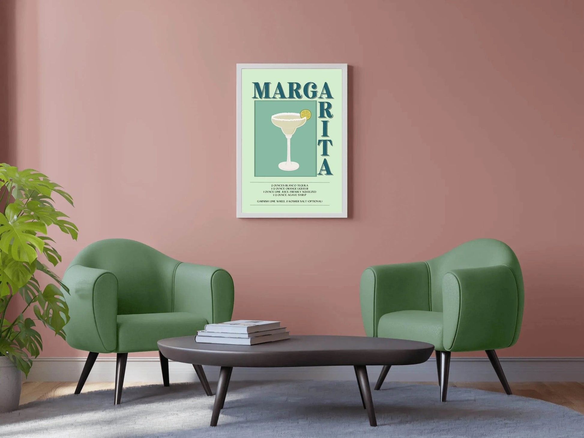 Fizzy Margarita Wall Art - beink online art store